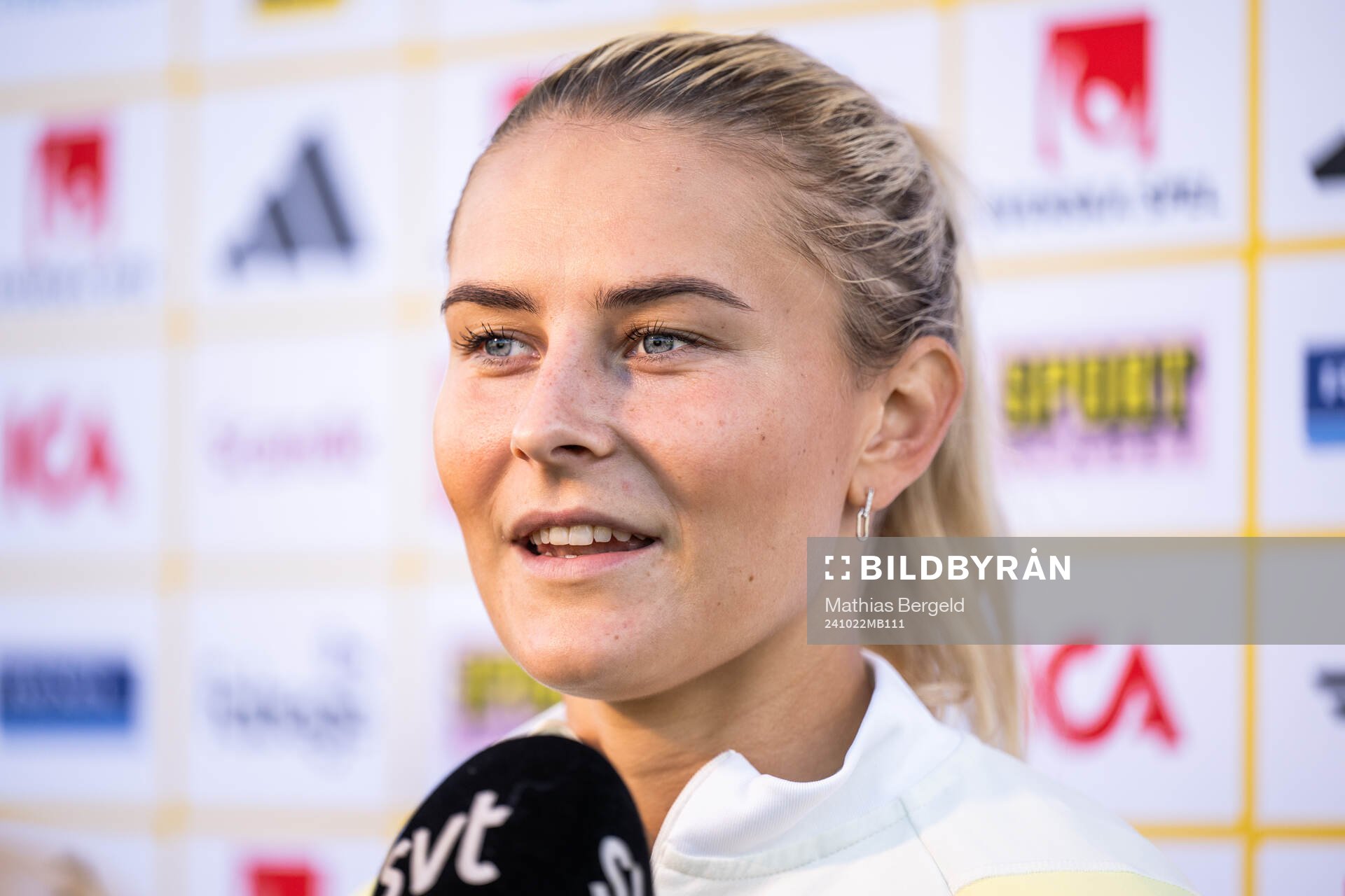 Amanda Nildén of the Swedish women's national football