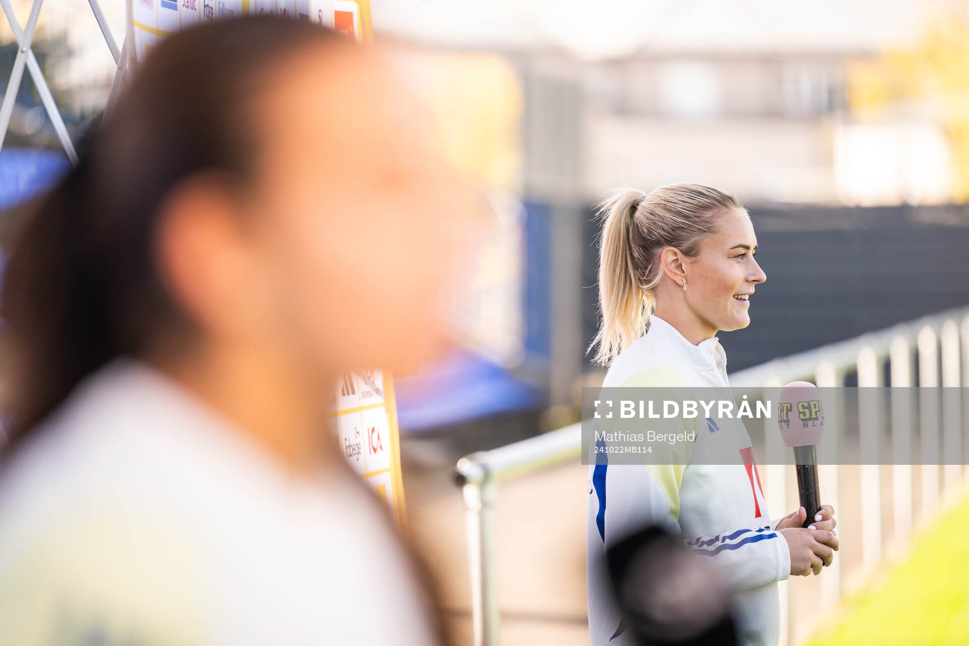 Amanda Nildén of the Swedish women's national football