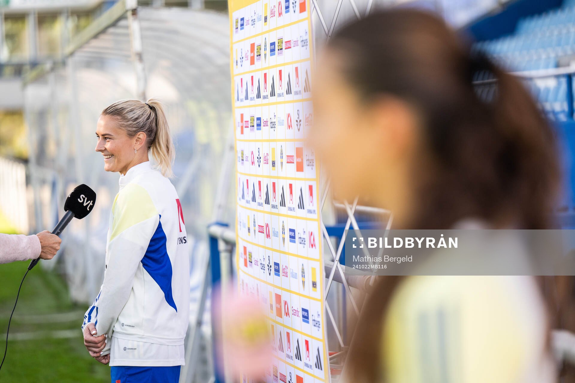 Amanda Nildén of the Swedish women's national football