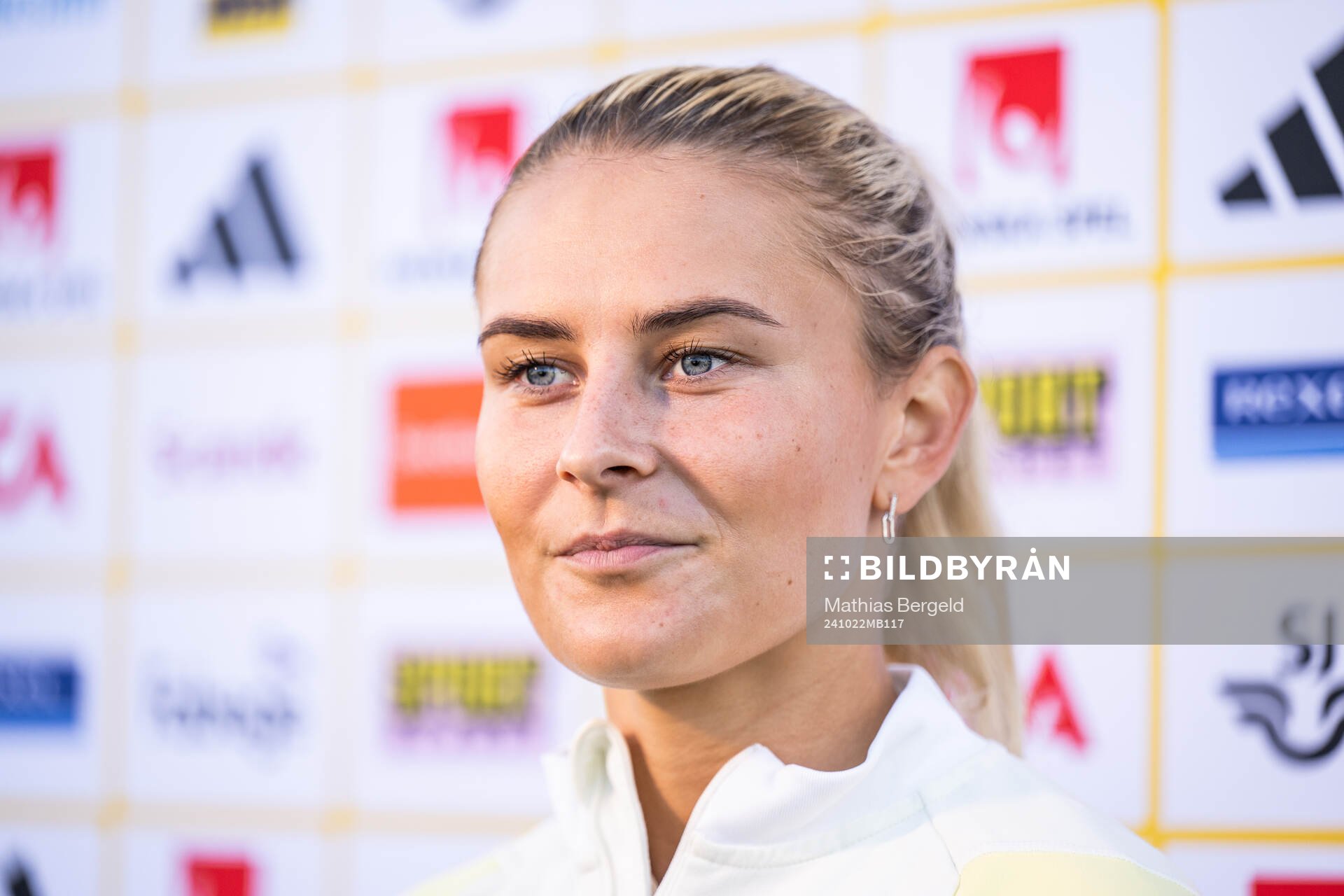 Amanda Nildén of the Swedish women's national football