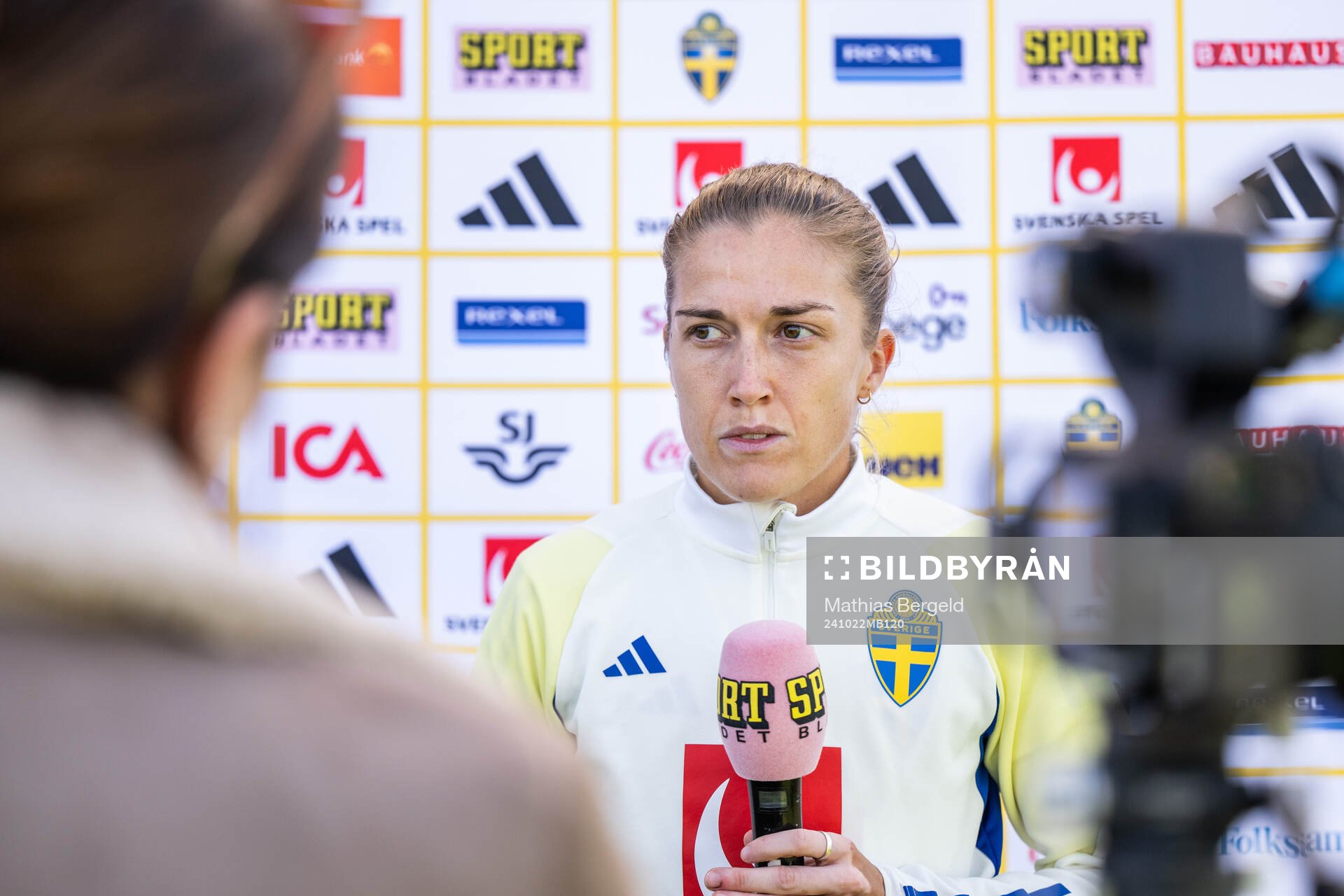 Filippa Angeldahl of the Swedish women's national football