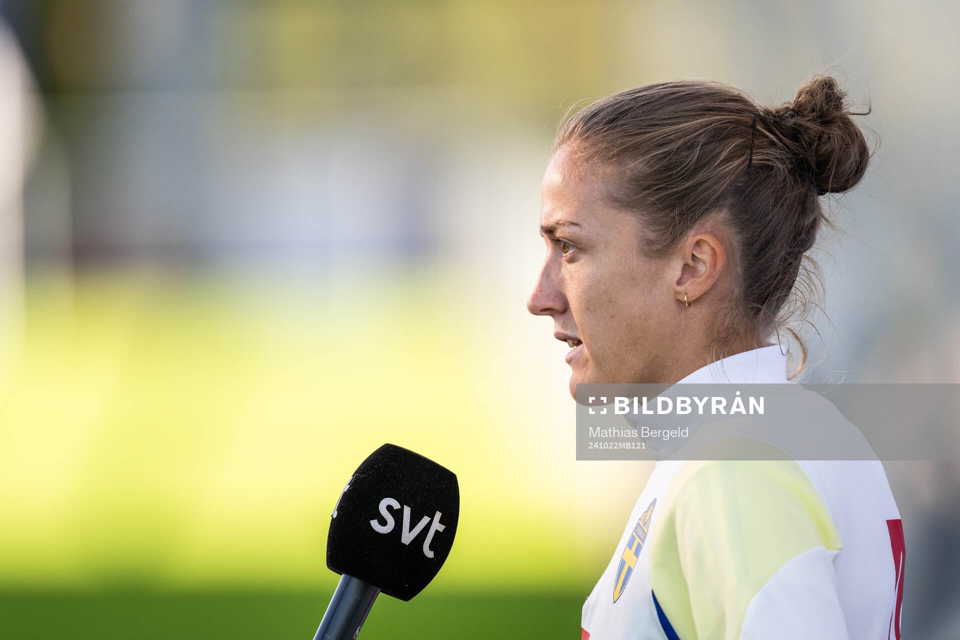 Filippa Angeldahl of the Swedish women's national football