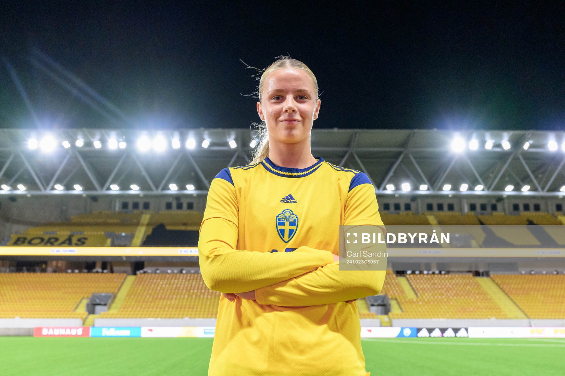 Mollie Josefsson of Sweden celebrates