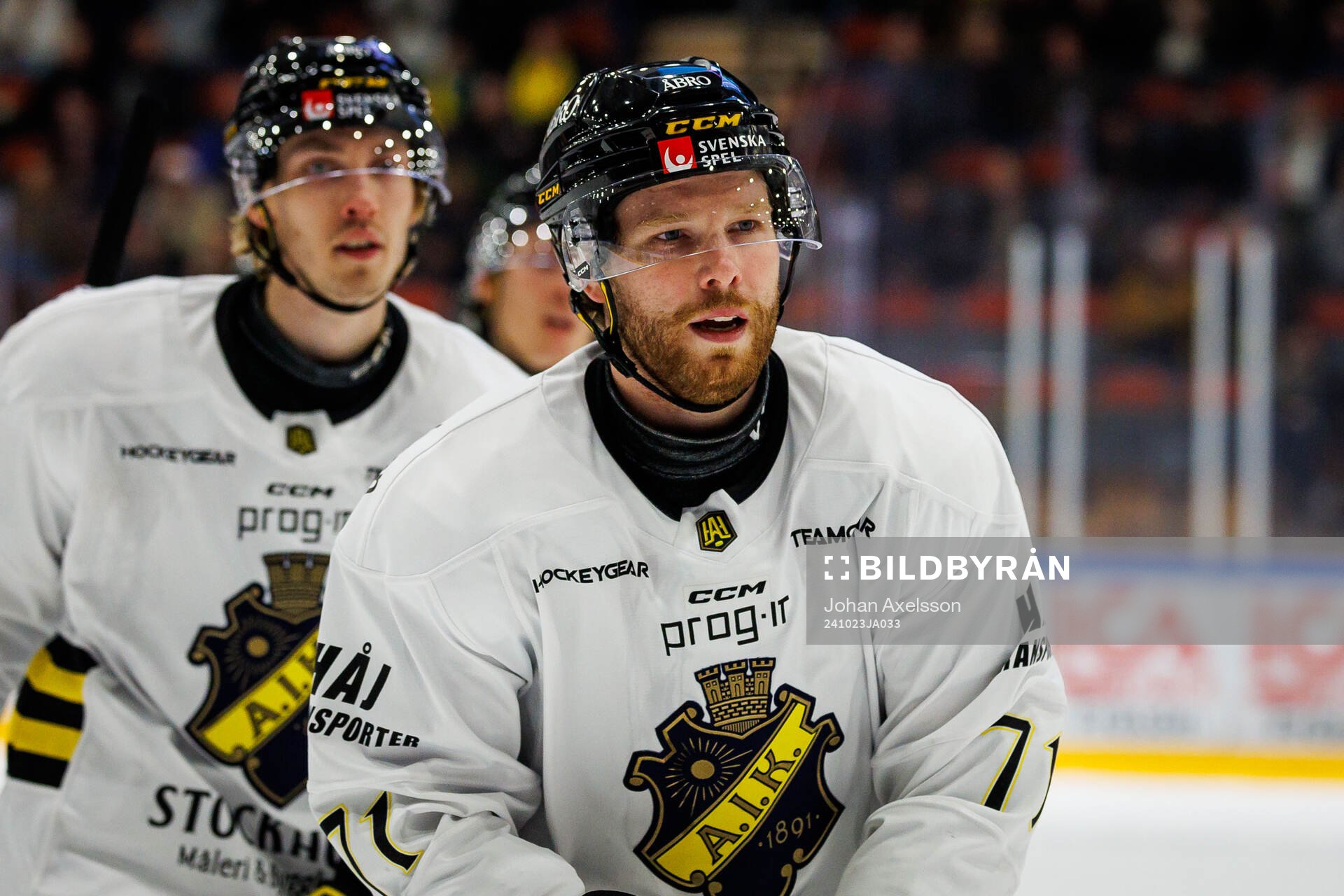 AIKs Lukas Zetterberg jublar