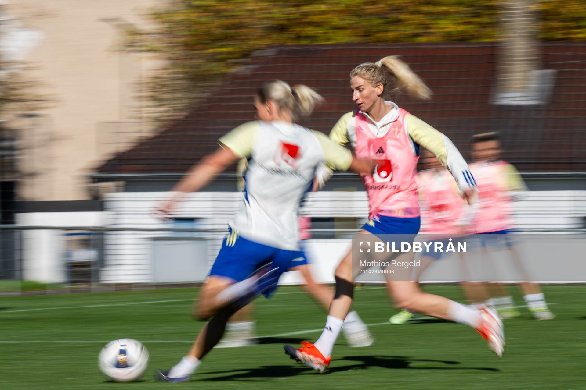 Sofia Jakobsson of the Swedish women's national football