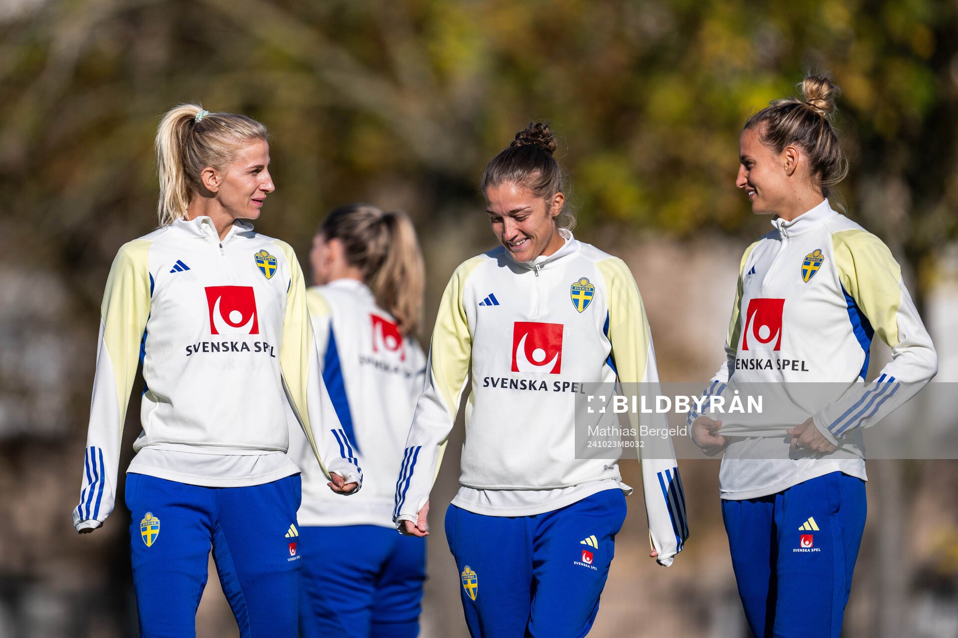 Sofia Jakobsson, Filippa Angeldahl and Nathalie Björn of