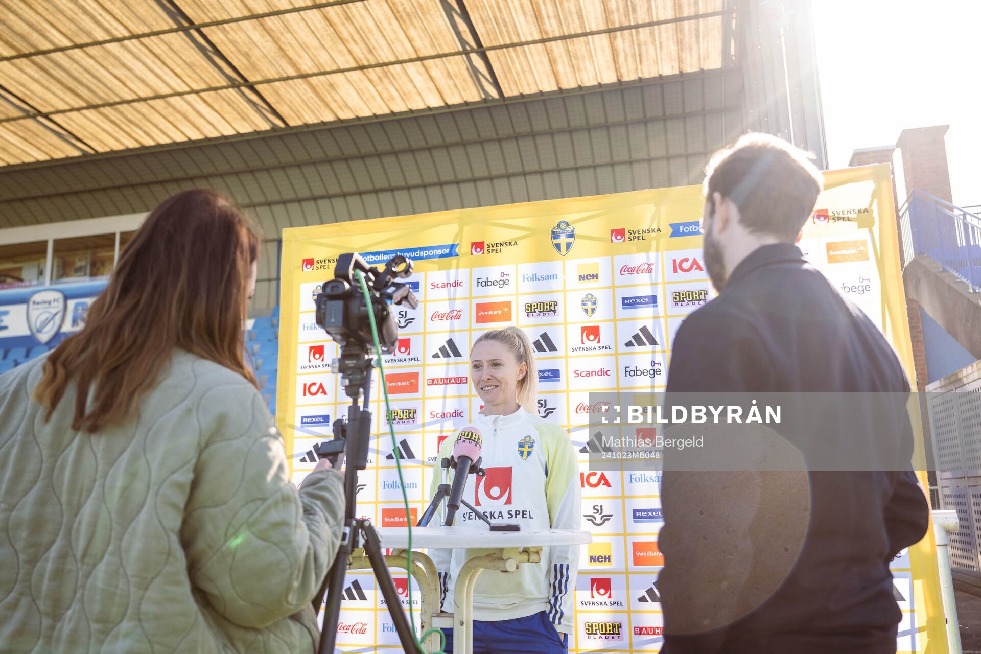 Rebecka Blomqvist of the Swedish women's national football