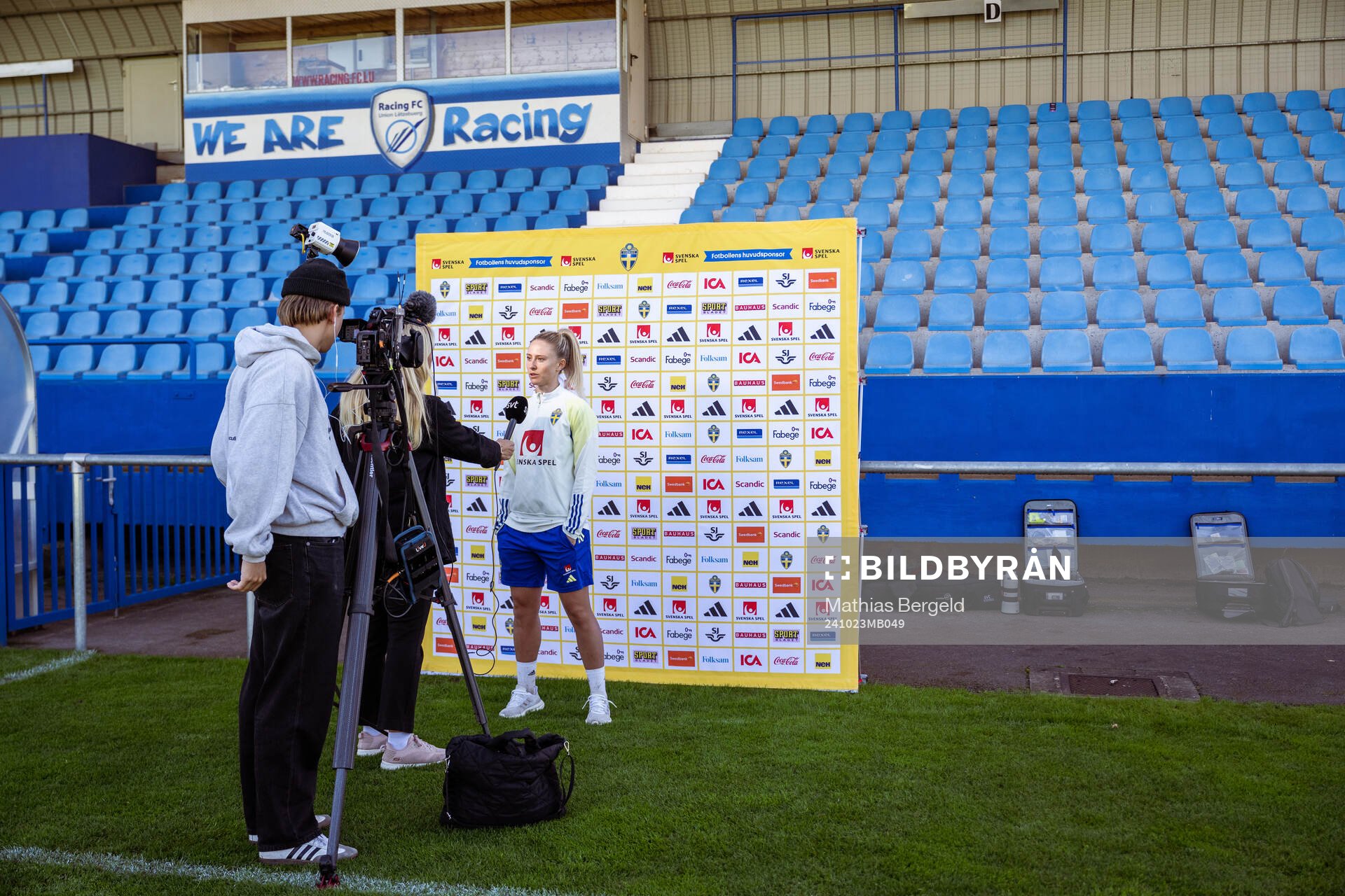 Rebecka Blomqvist of the Swedish women's national football