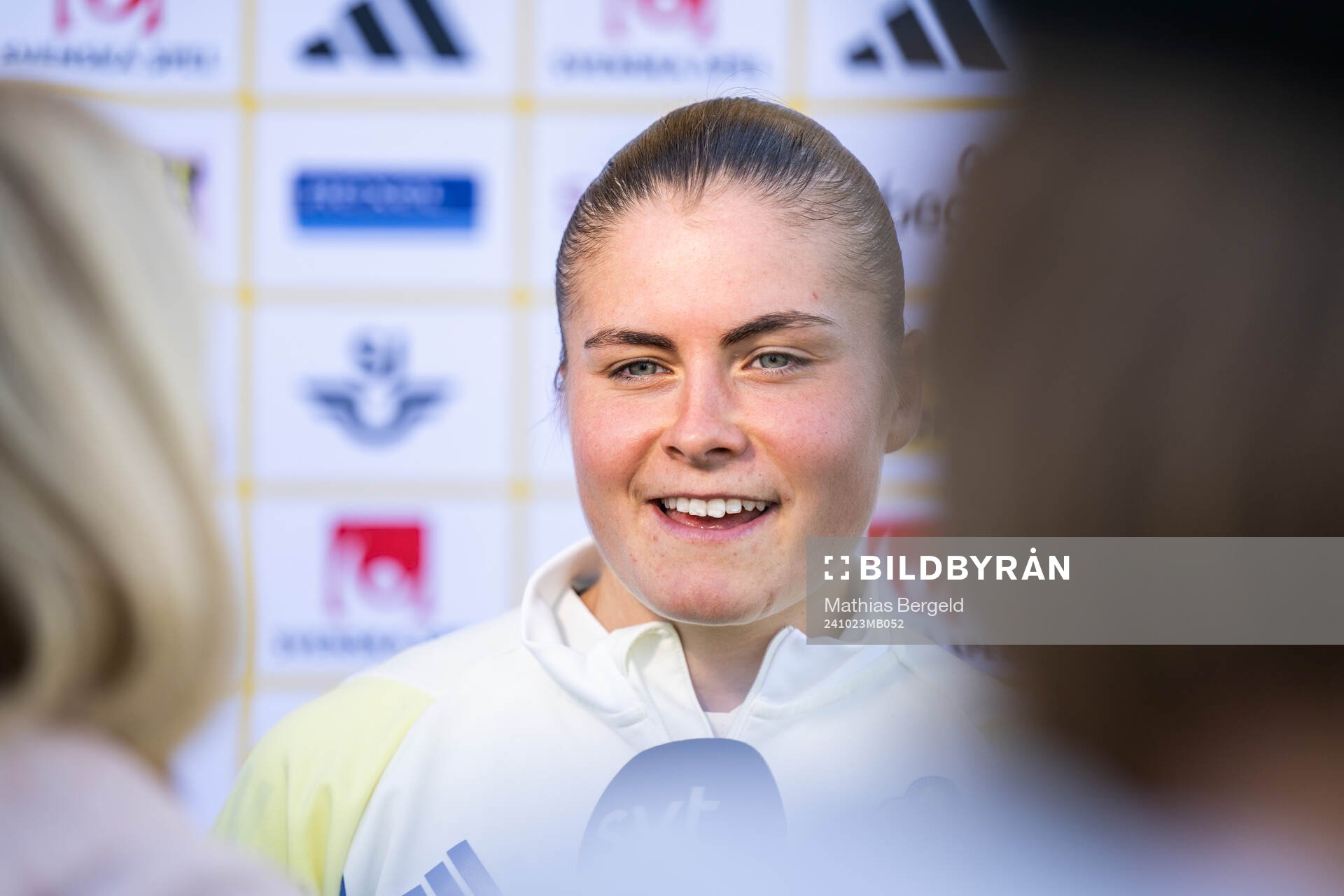 Hanna Wijk of the Swedish women's national football team is