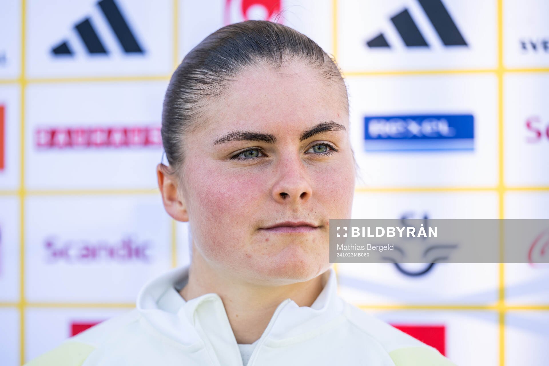 Hanna Wijk of the Swedish women's national football team is
