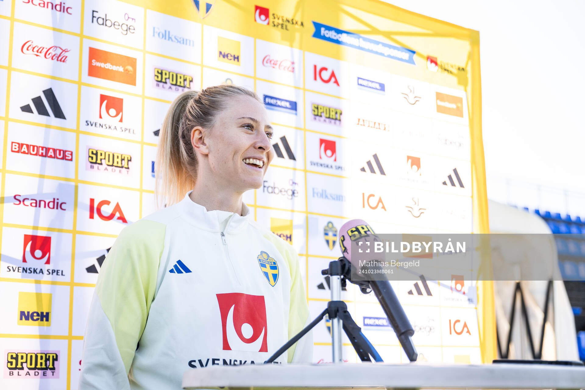Rebecka Blomqvist of the Swedish women's national football