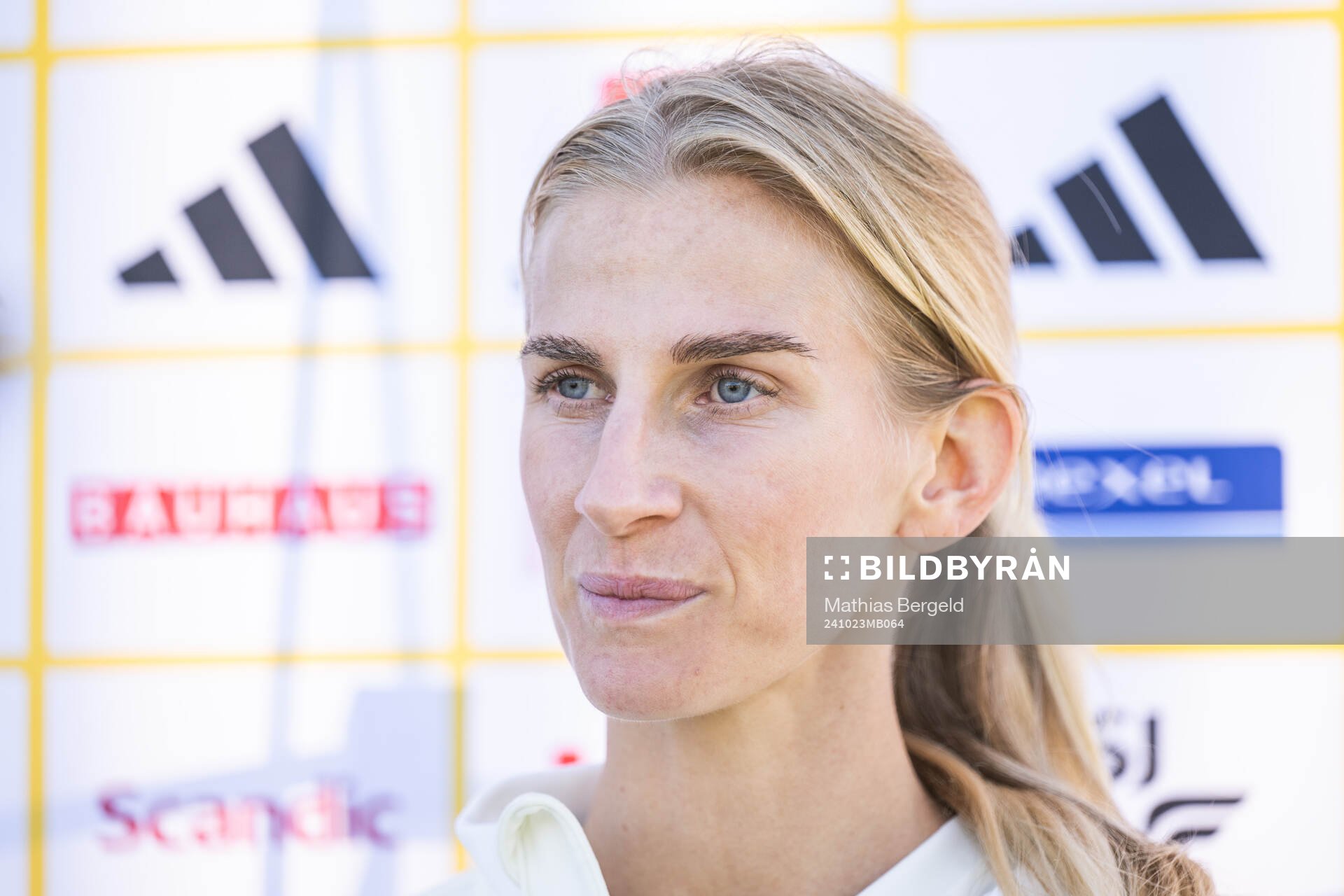 Sofia Jakobsson of the Swedish women's national football
