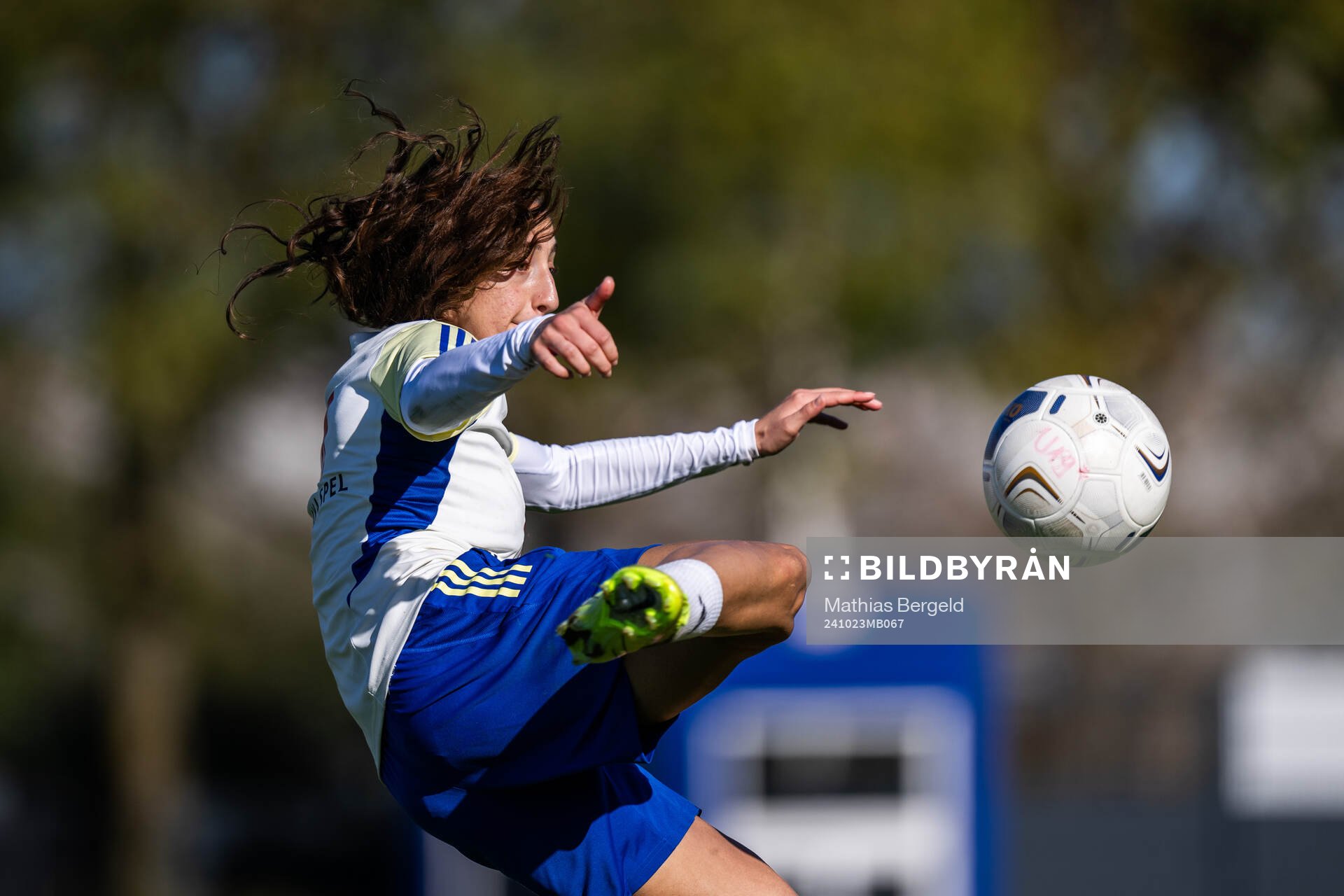 Rusul Rosa Kafaji of the Swedish women's national football
