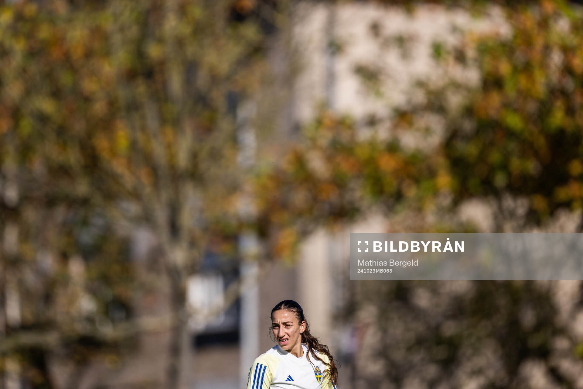 Rusul Rosa Kafaji of the Swedish women's national football
