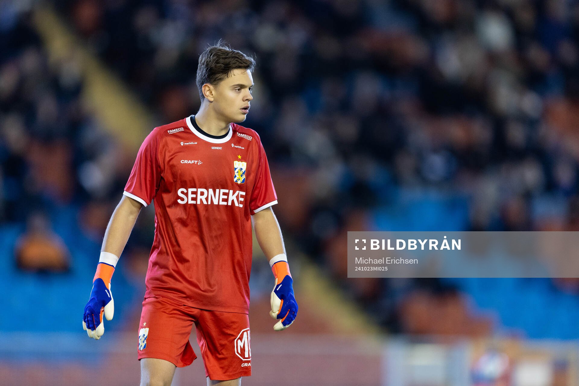 Goalkeeper Linus Dahlgren of IFK Göteborg