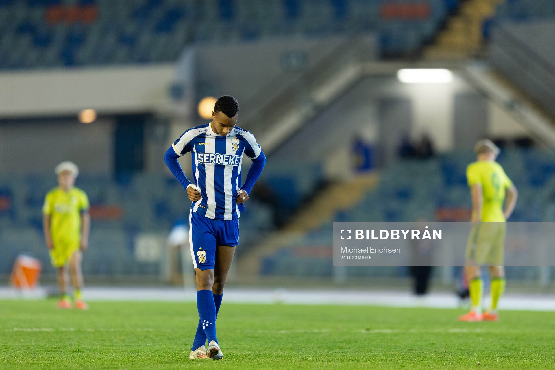 Ben Magnusson looks dejected