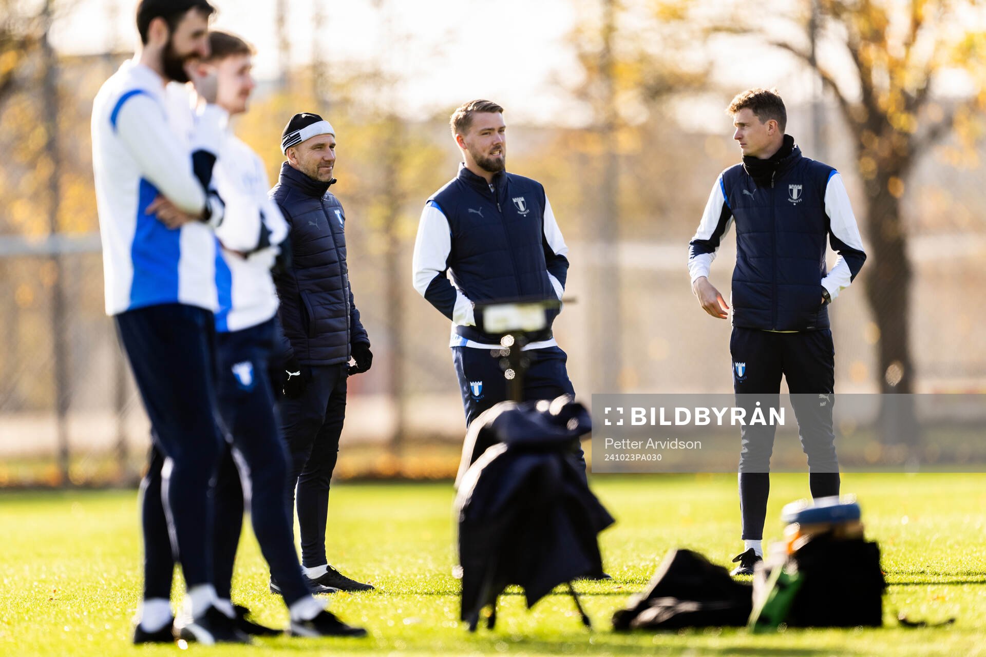 Head coach Henrik Rydström, assistant coach Theodor Olsson
