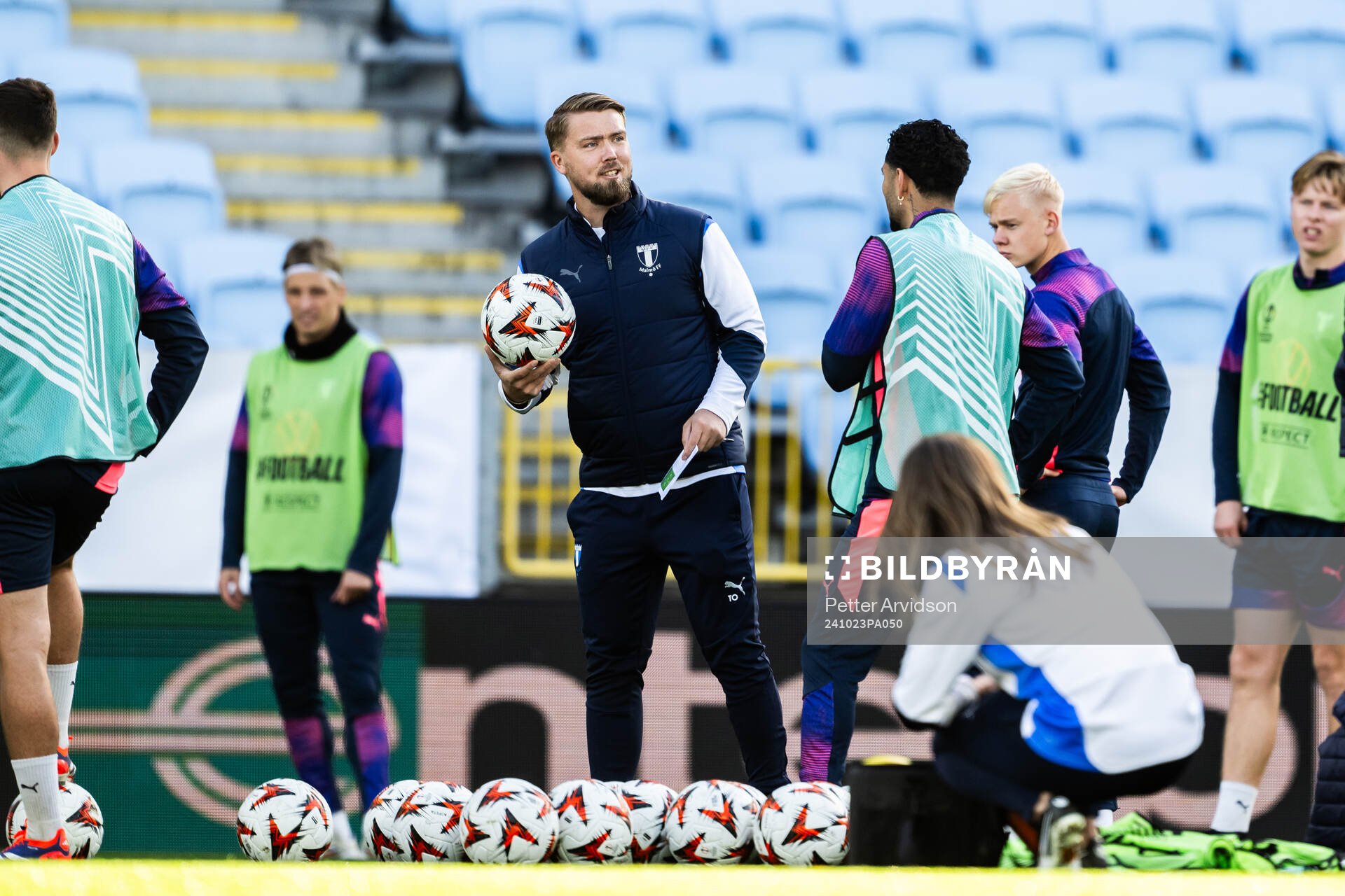 Assistant coach Theodor Olsson
