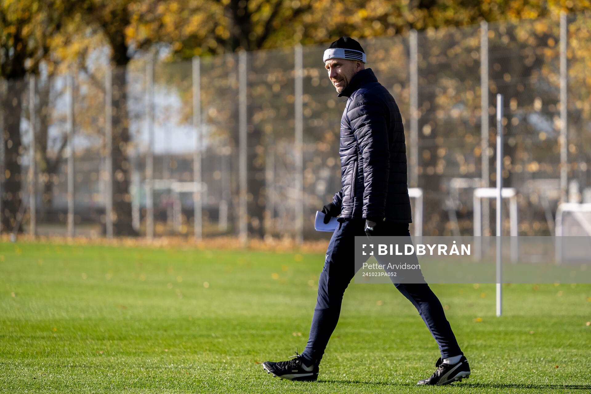 Head coach Henrik Rydström