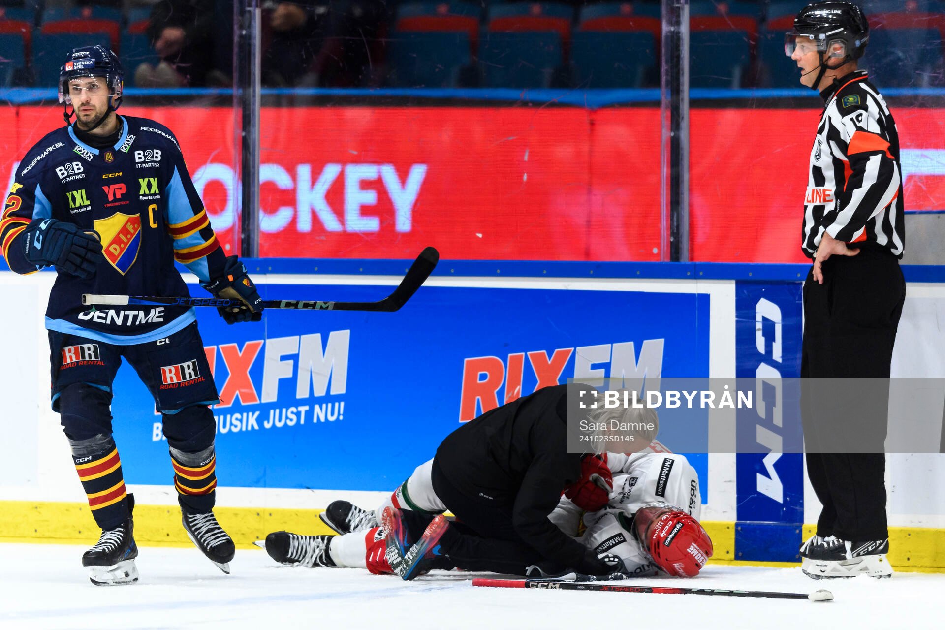 Moras Ture Linden har ont