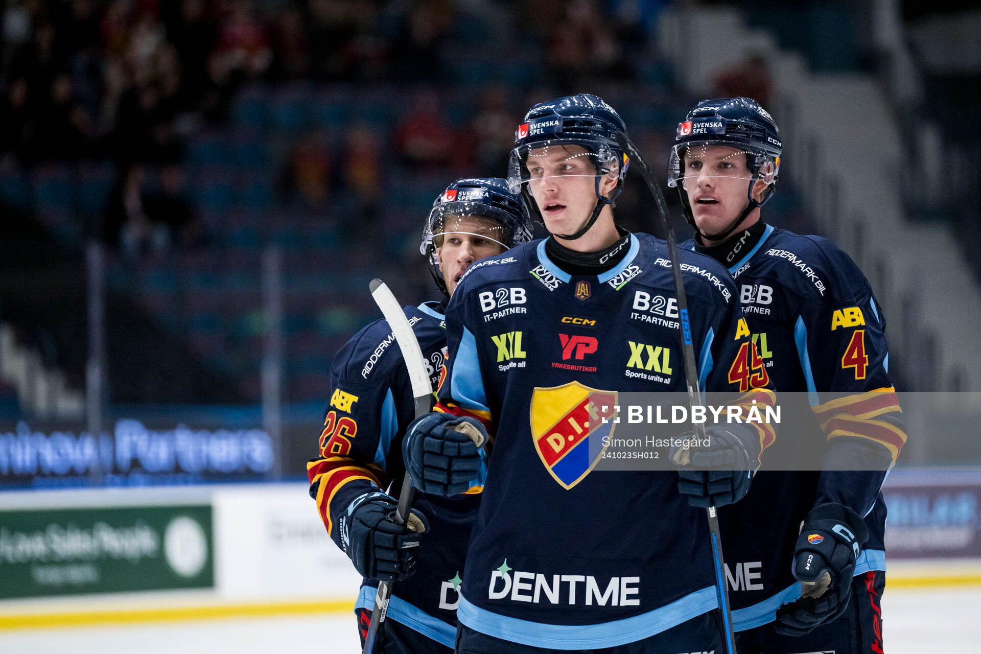 Djurgårdens Hugo Blixt jublar