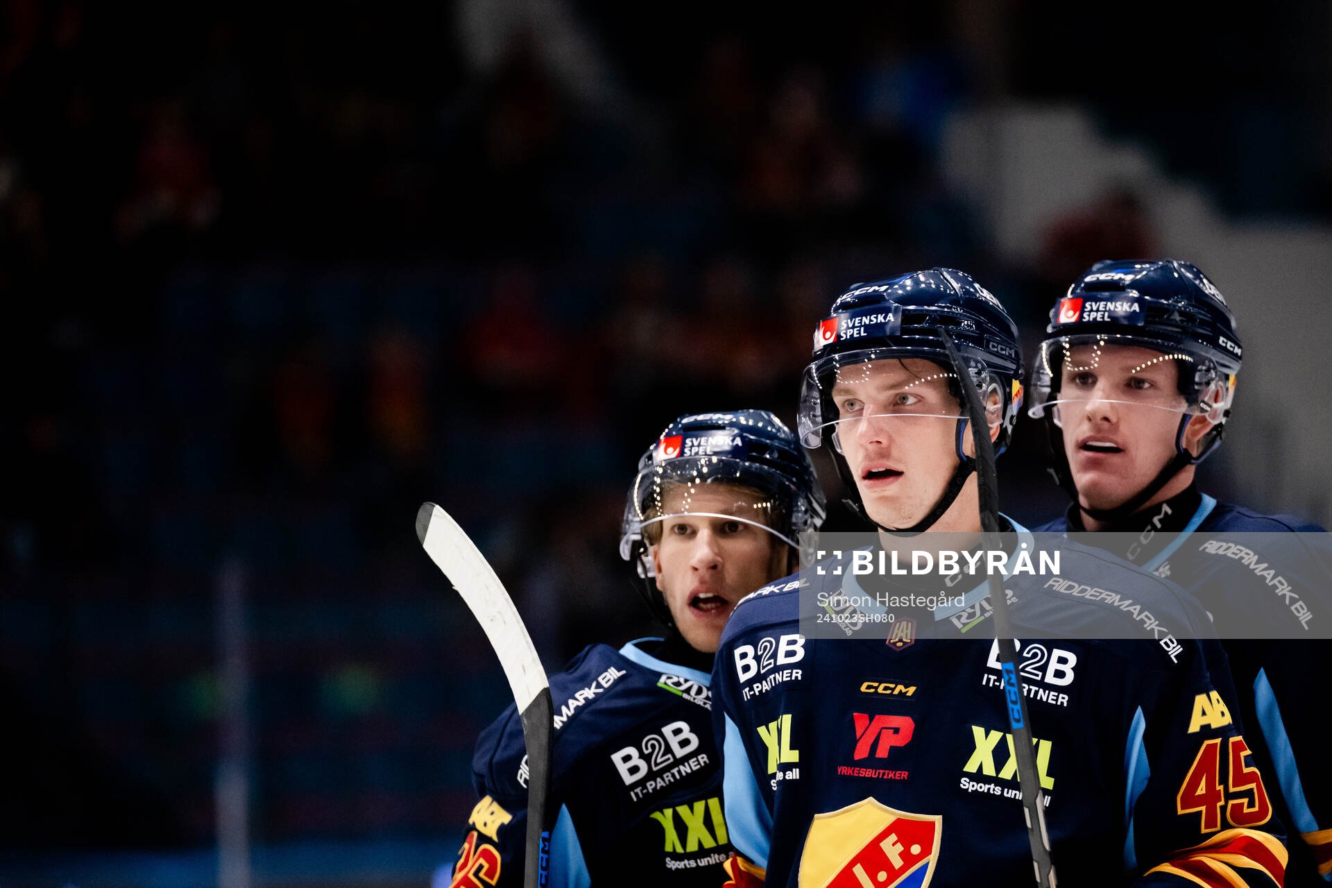Djurgårdens Hugo Blixt jublar