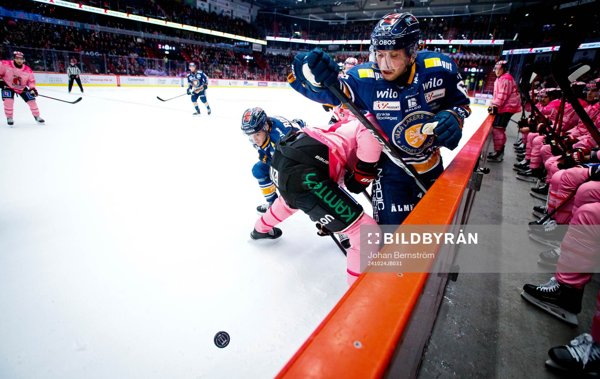 Växjös Manuel Ågren och Örebros Gustav Backström