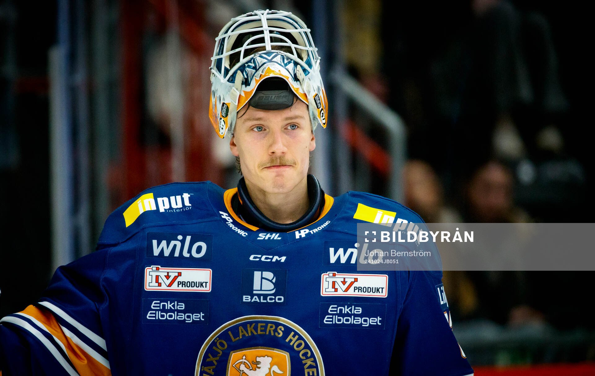 Växjös målvakt Emil Larmi