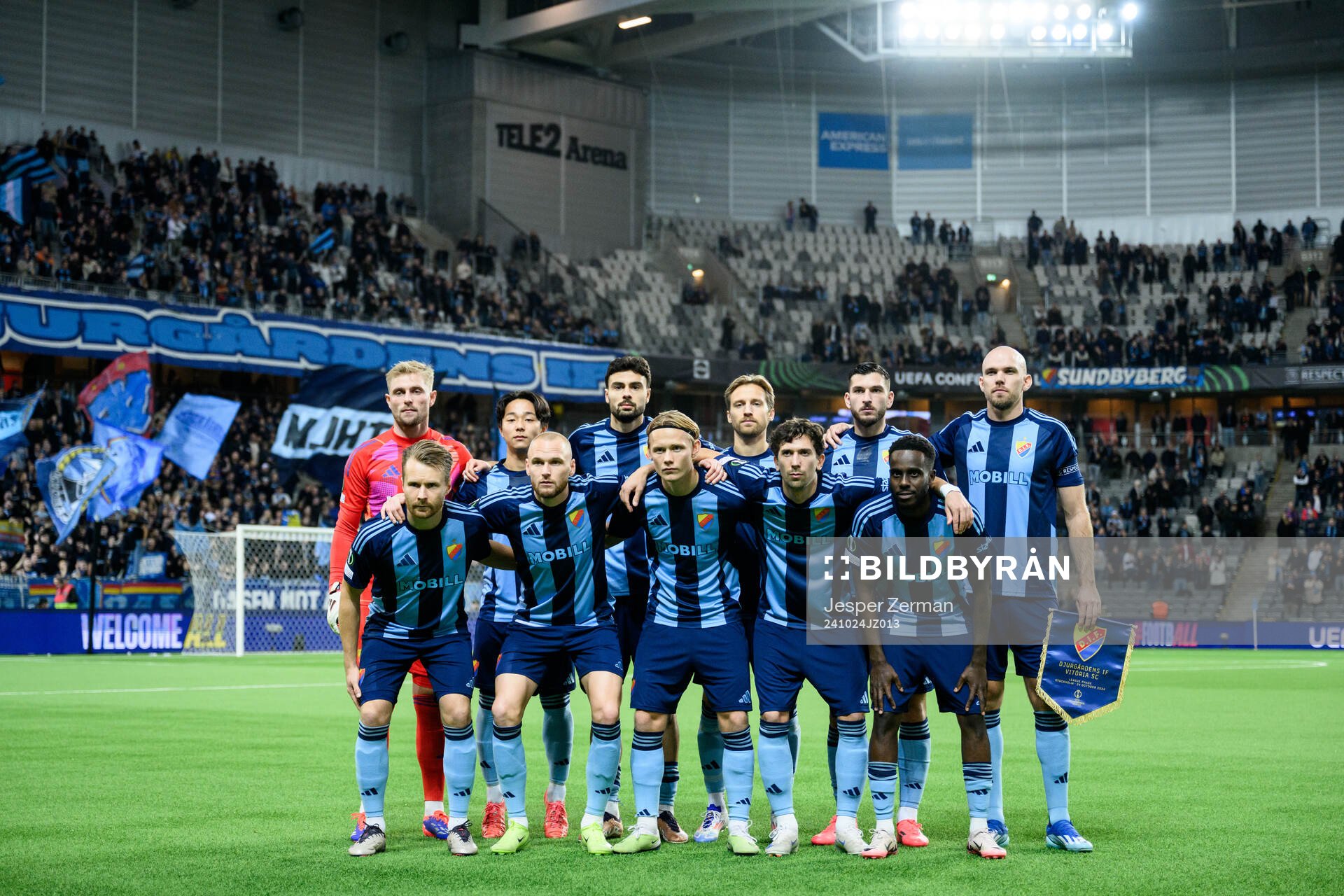 The starting eleven of Djurgården