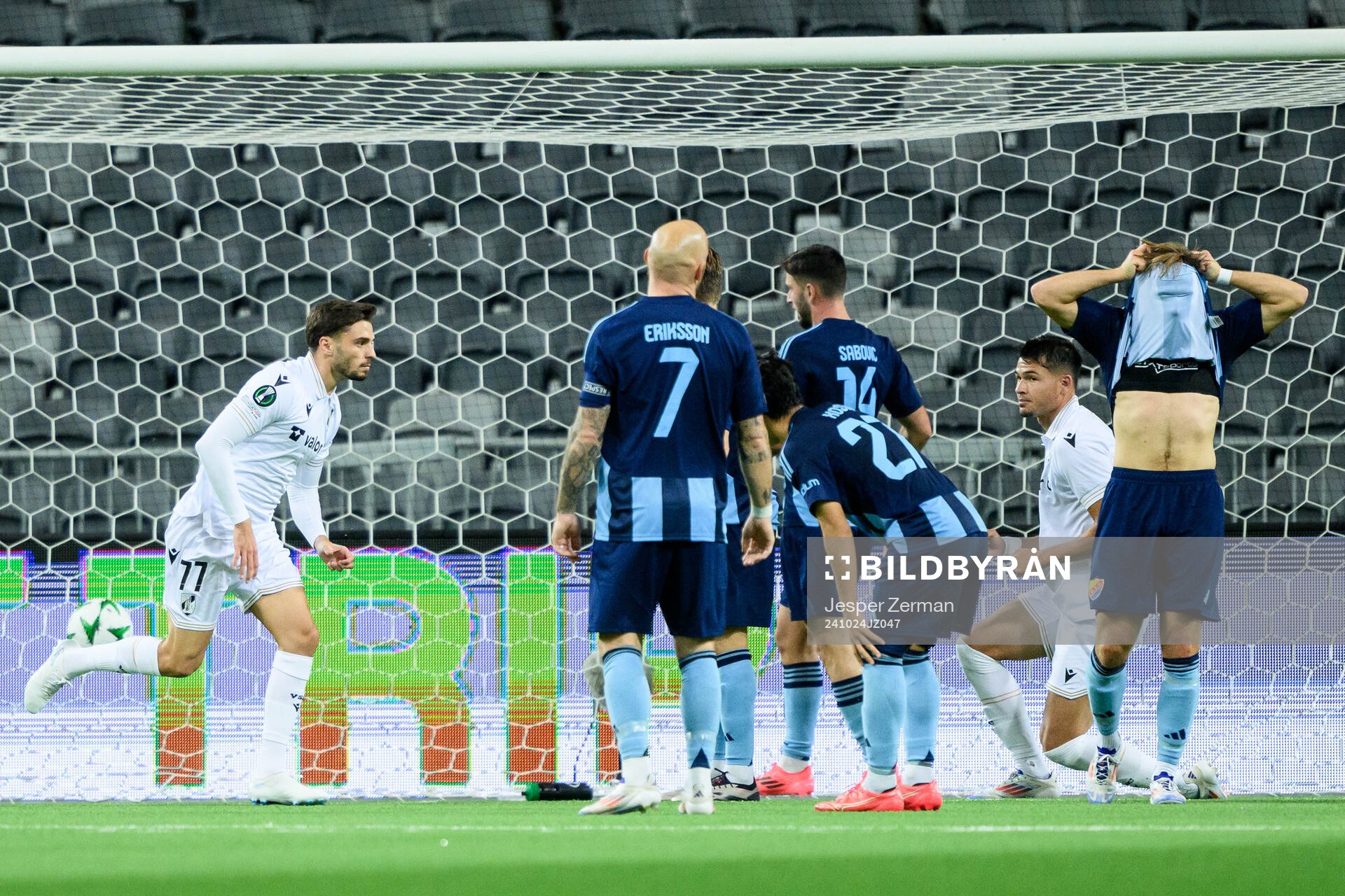 Nuno Santos of Vitória SC celebrates