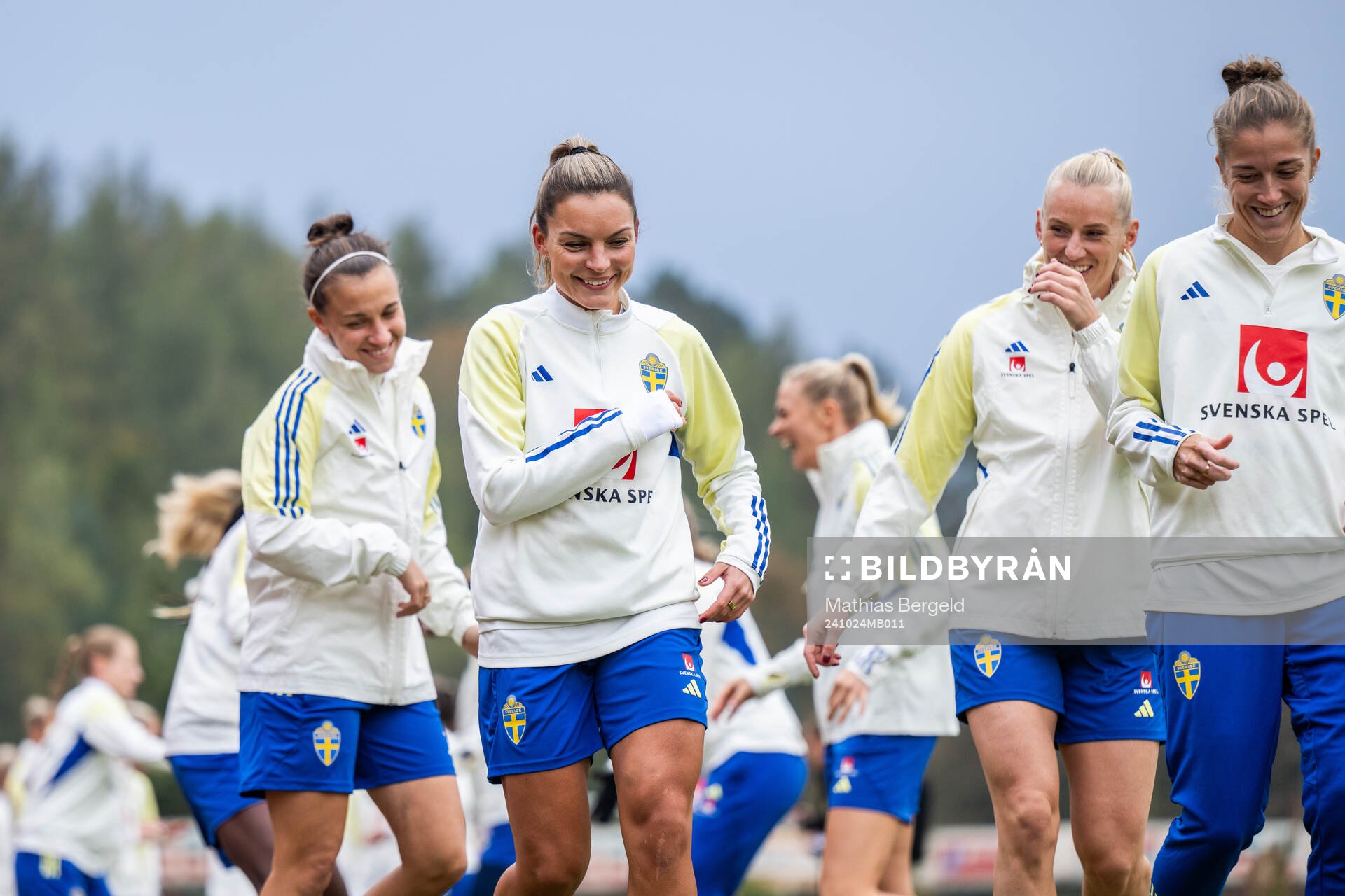 Julia Zigiotti Olme, Johanna Rytting Kaneryd and Rusul Rosa