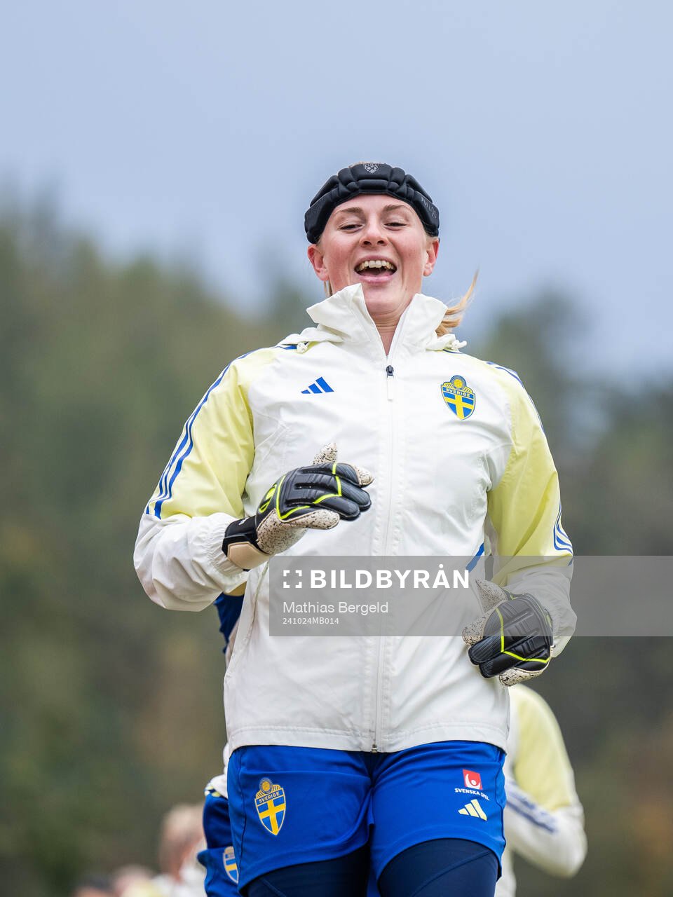 Goalkeeper Tove Enblom of the Swedish women's national