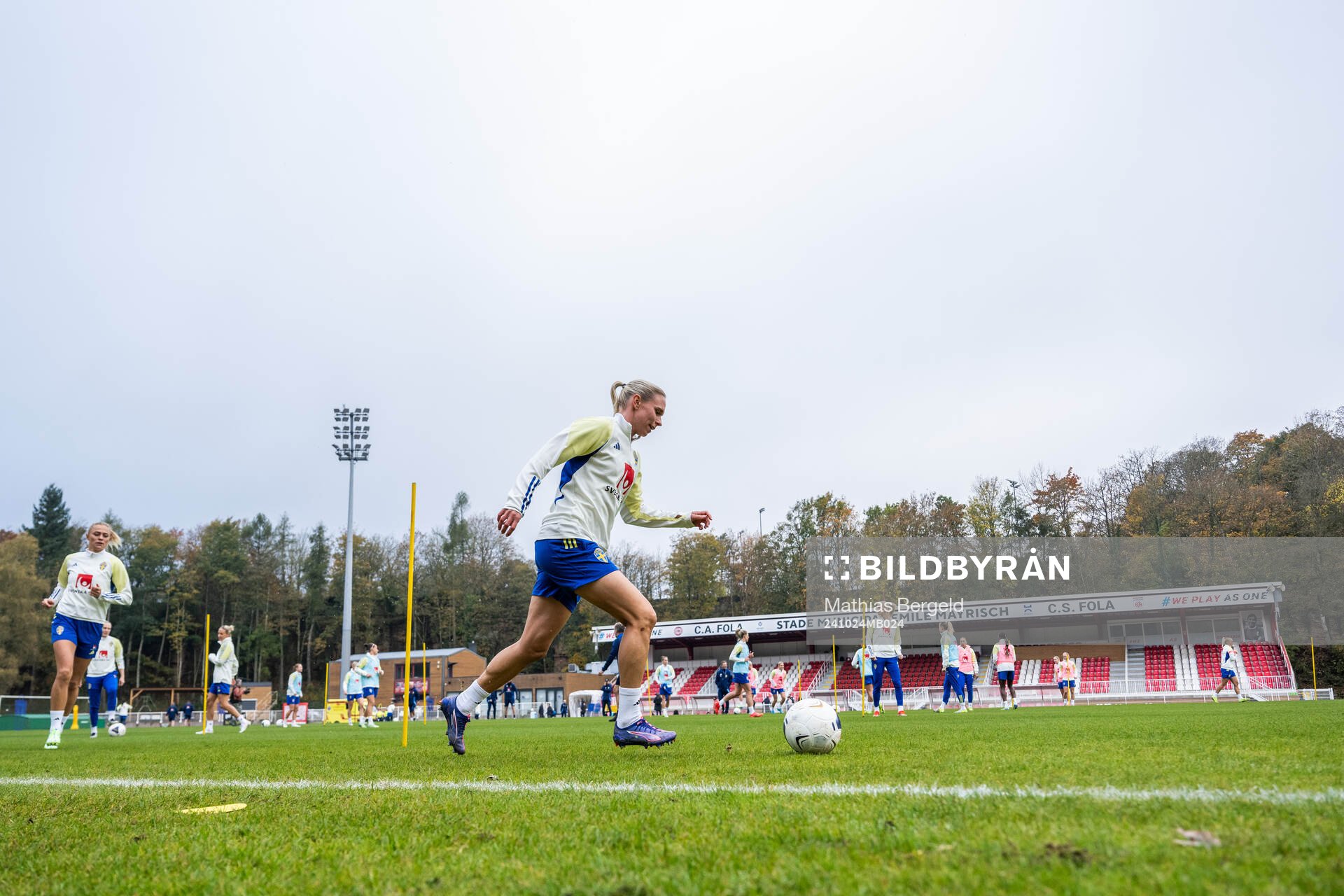 Jonna Andersson of the Swedish women's national football