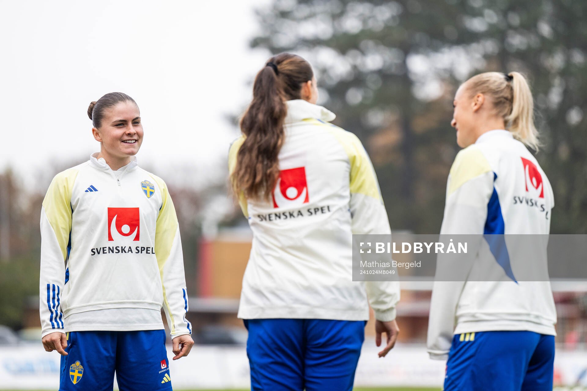 Hanna Wijk, Rusul Rosa Kafaji and Hanna Bennison of the