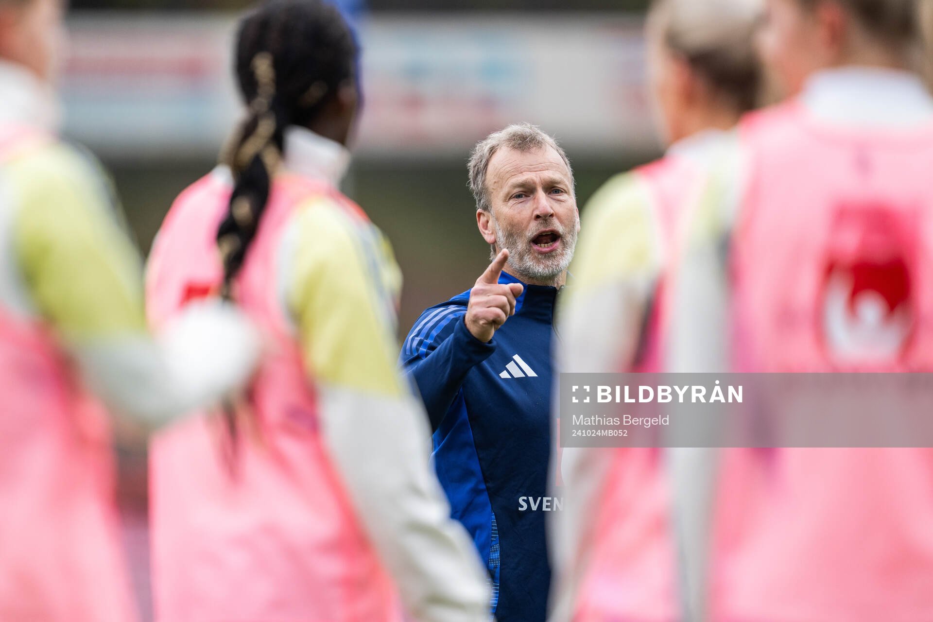Performance manager Pontus Ekblom of the Swedish women's