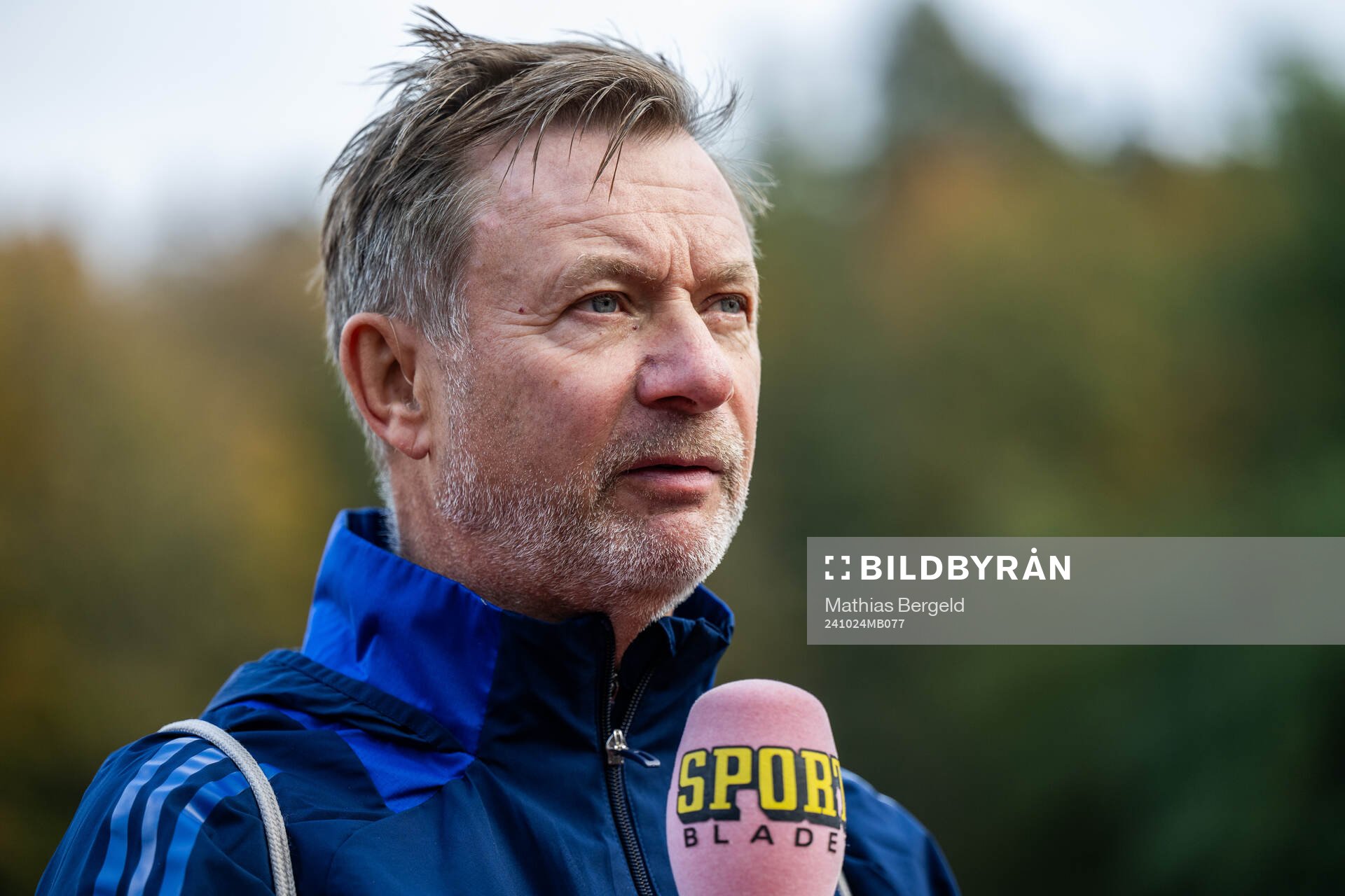 Head coach Peter Gerhardsson of the Swedish women's