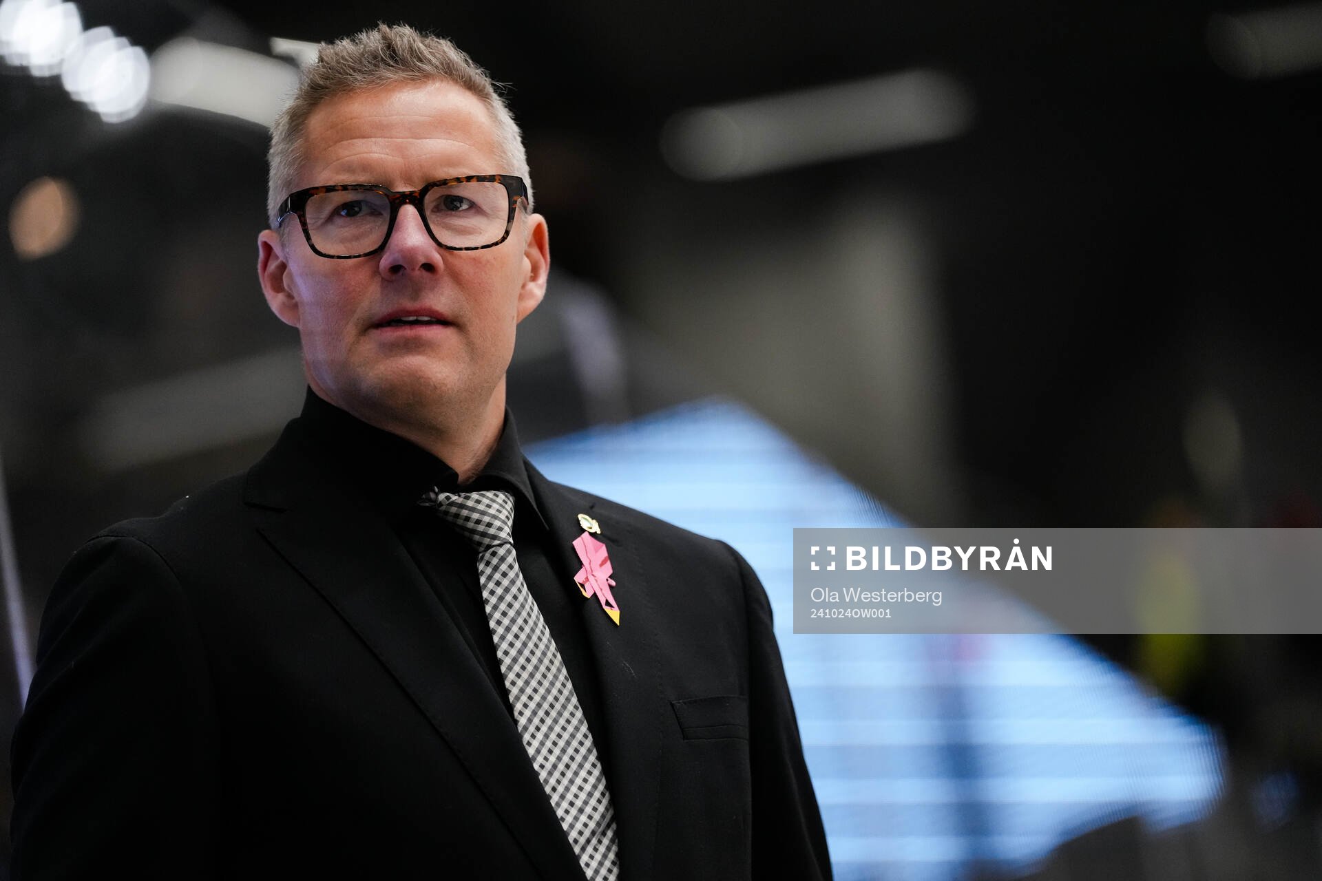 Färjestads assisterande tränare Johan Hedberg