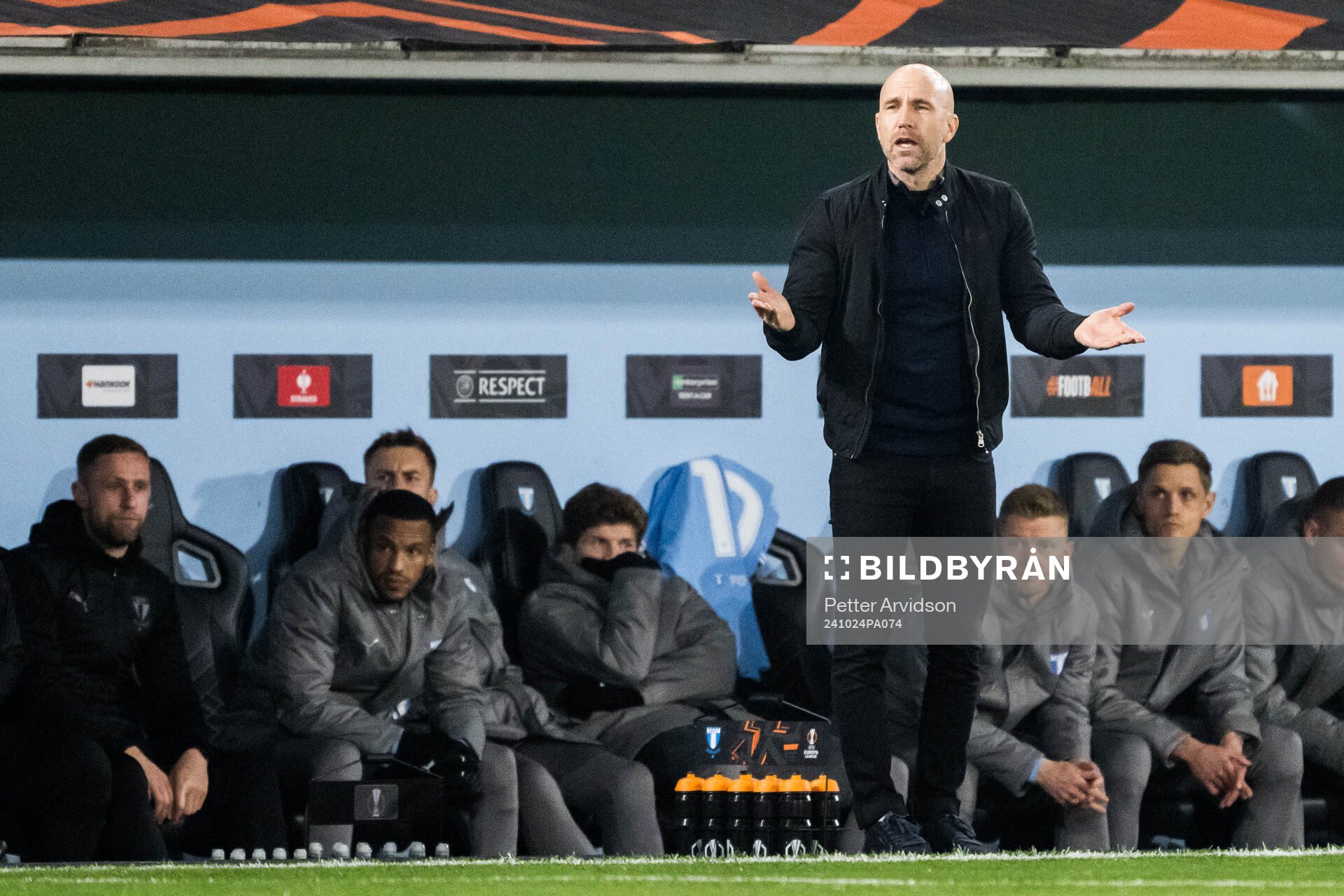 Head coach Henrik Rydström of Malmö FF