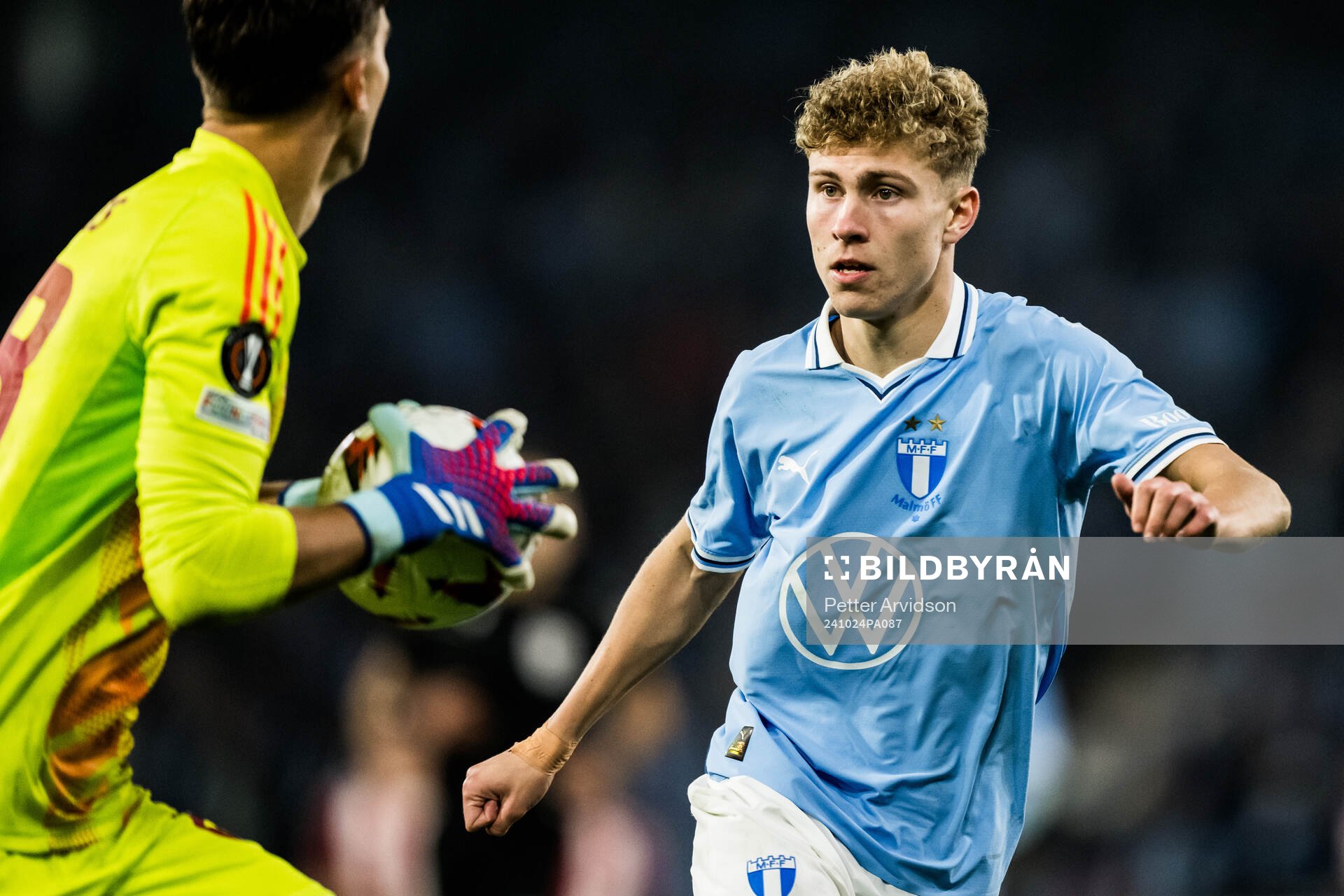 Hugo Bolin of Malmö FF