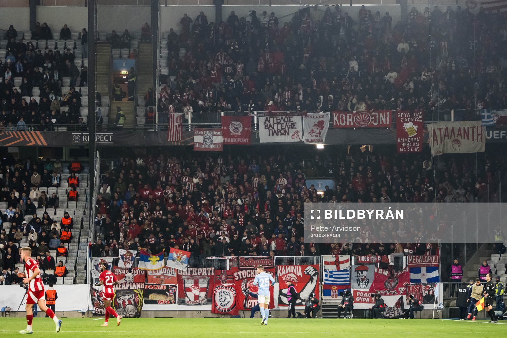 Fans of Olympiacos