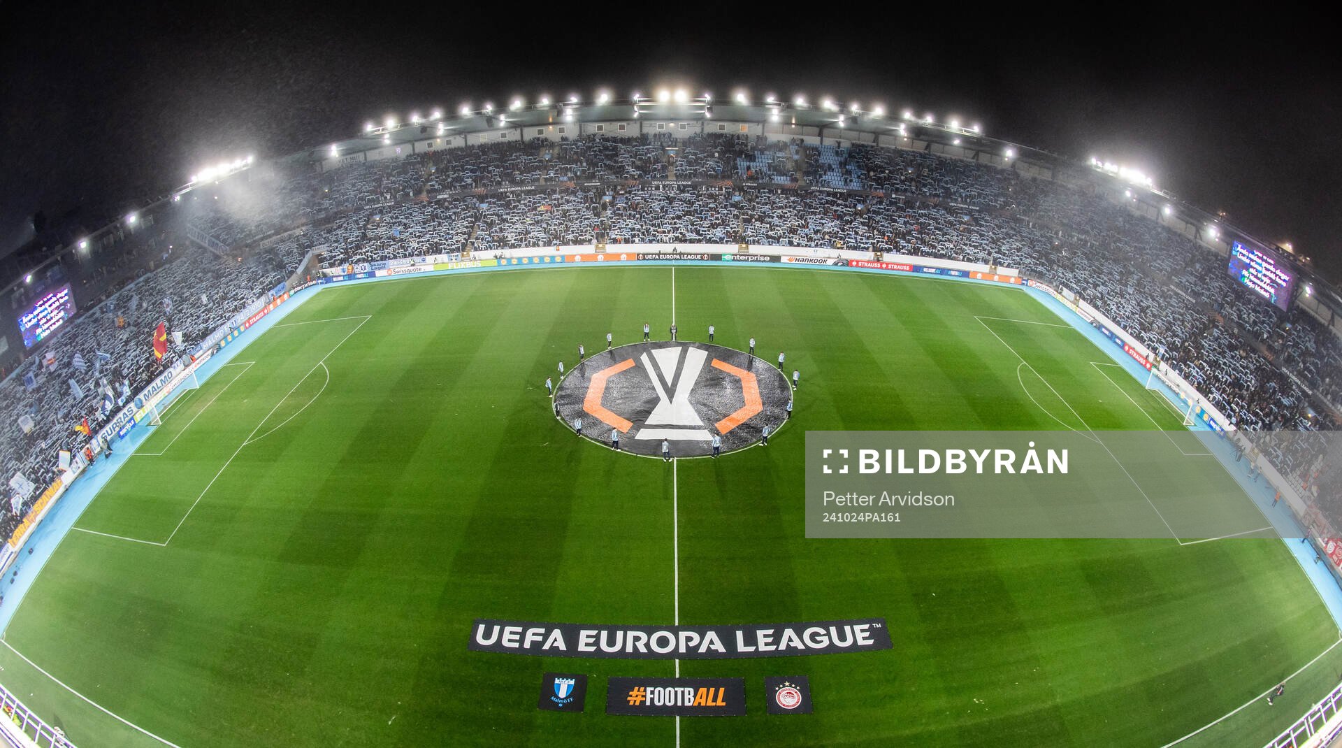General view of Eleda Stadion