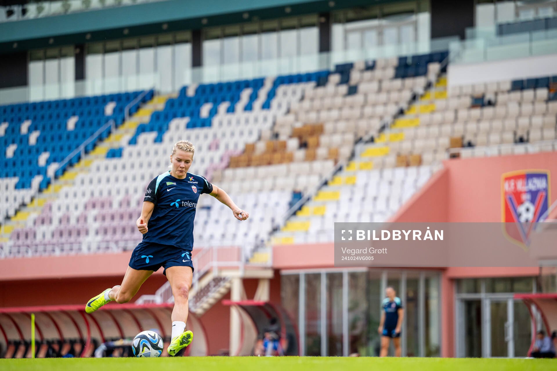 Ada Hegerberg of the Norwegian women's national football