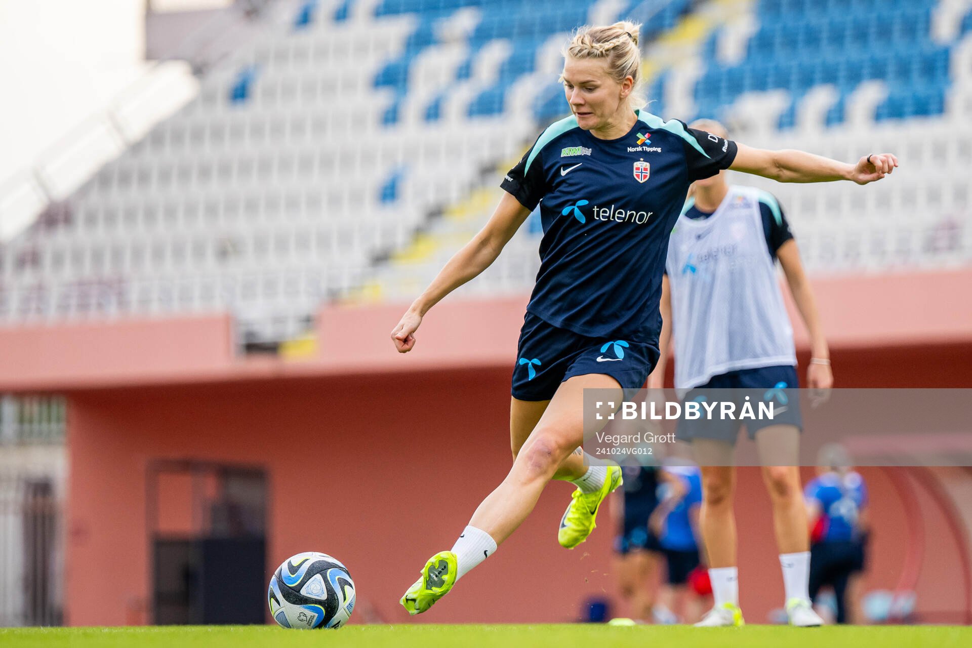 Ada Hegerberg of the Norwegian women's national football