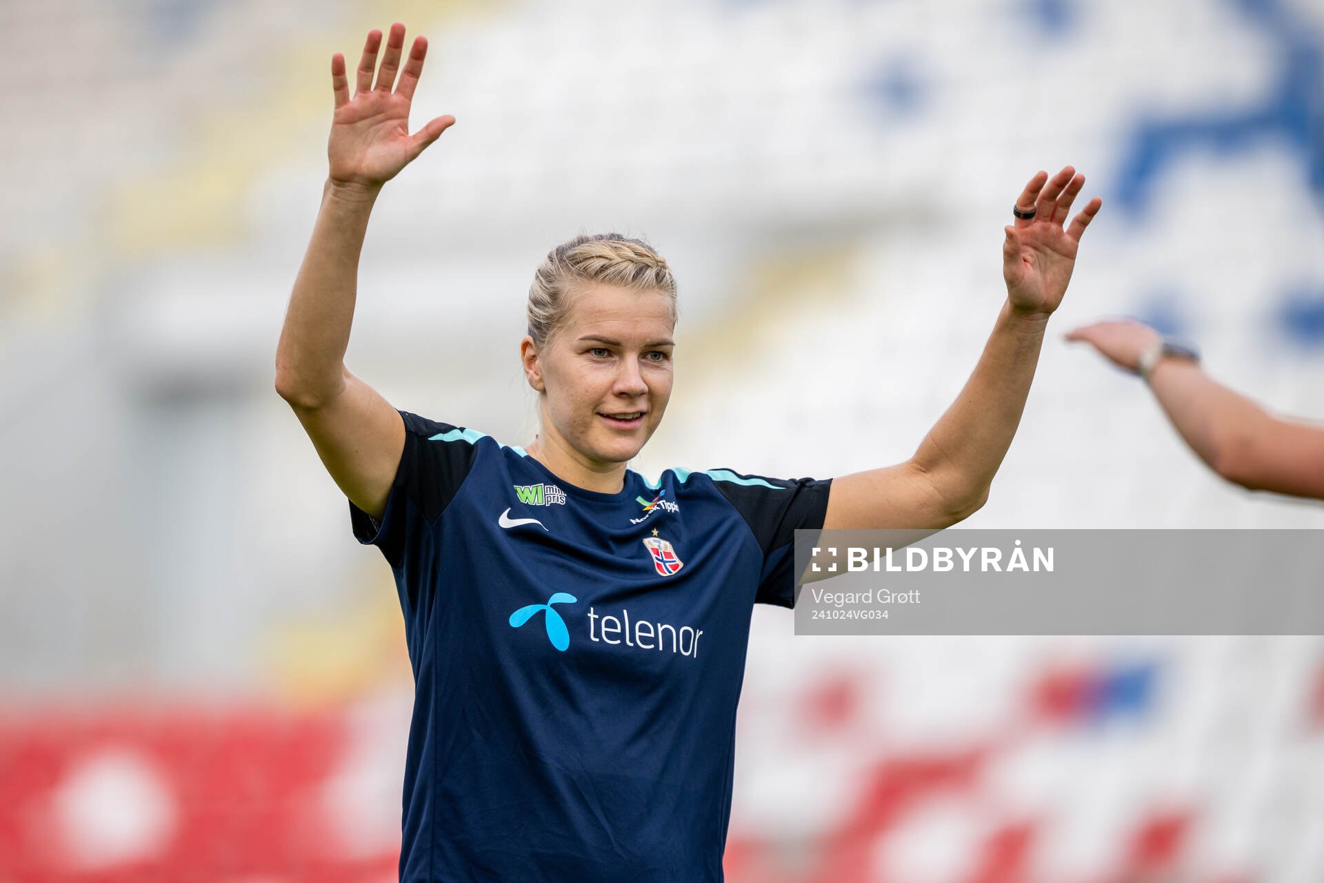 Ada Hegerberg of the Norwegian women's national football