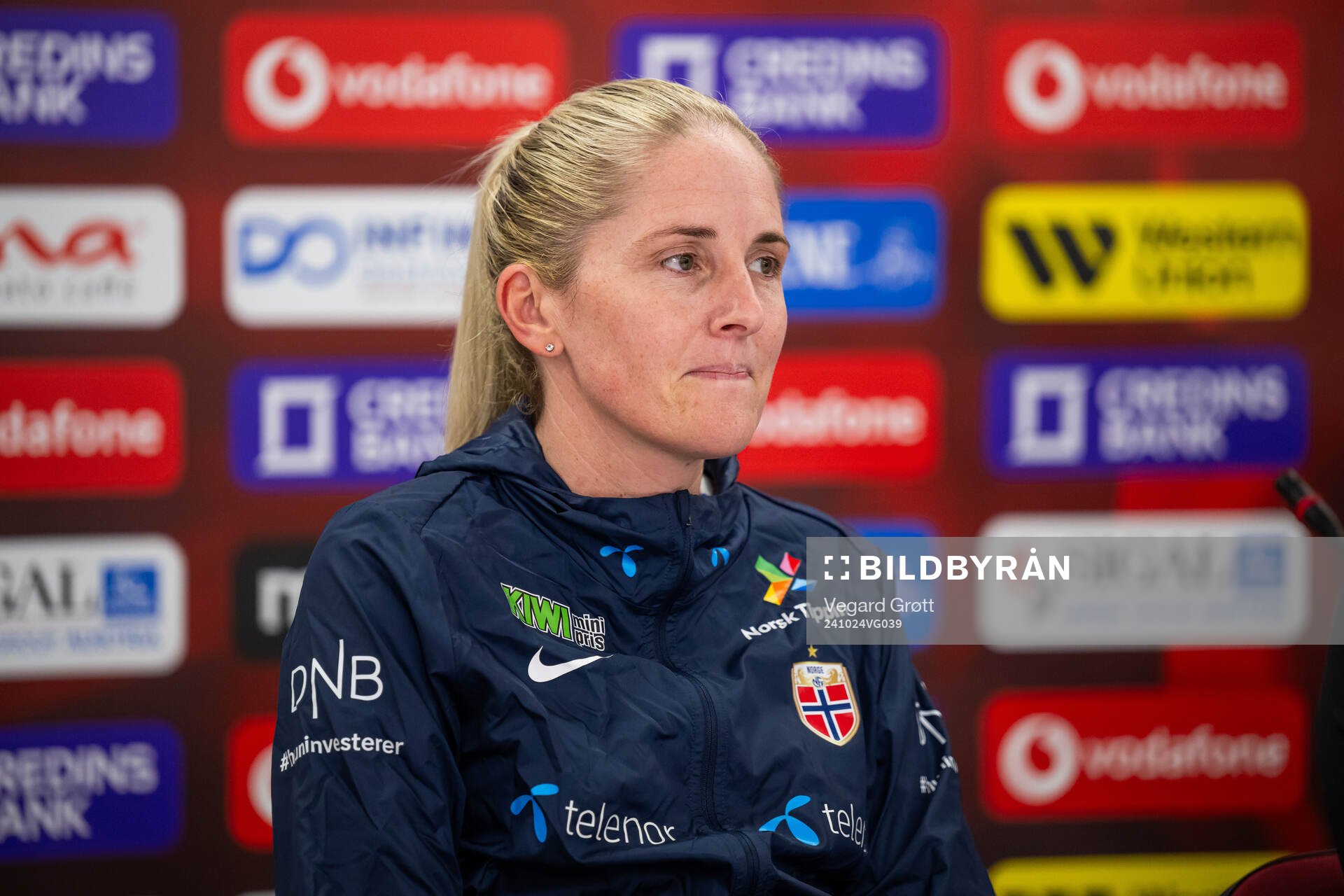 Gemma Grainger, head coach of the Norwegian women's