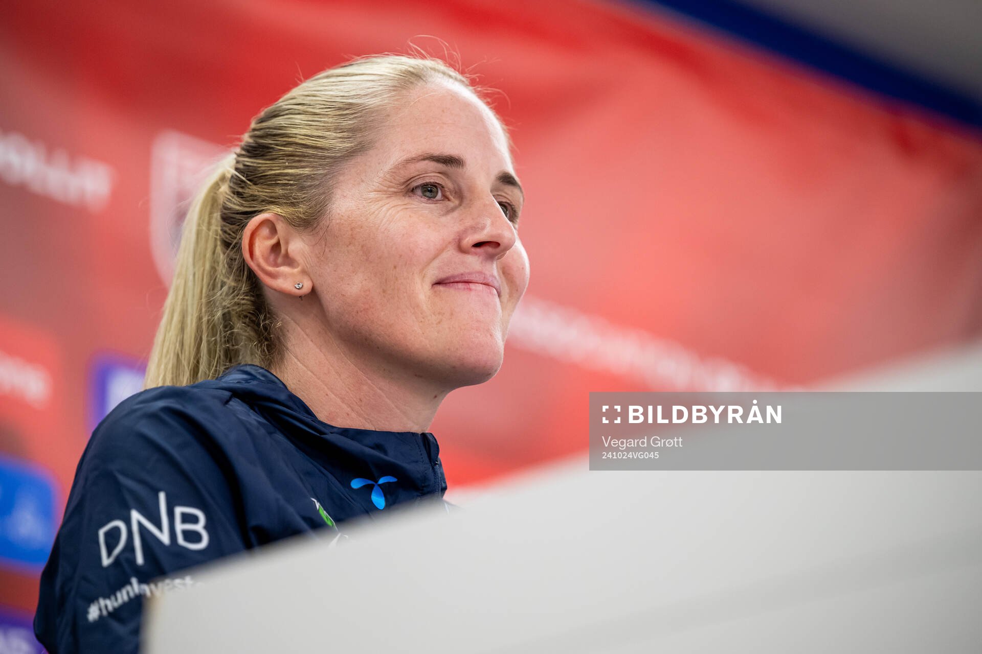 Gemma Grainger, head coach of the Norwegian women's
