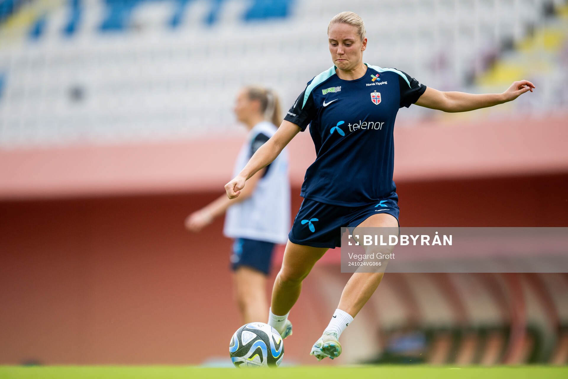 Lisa Fjeldstad Naalsund of the Norwegian women's national