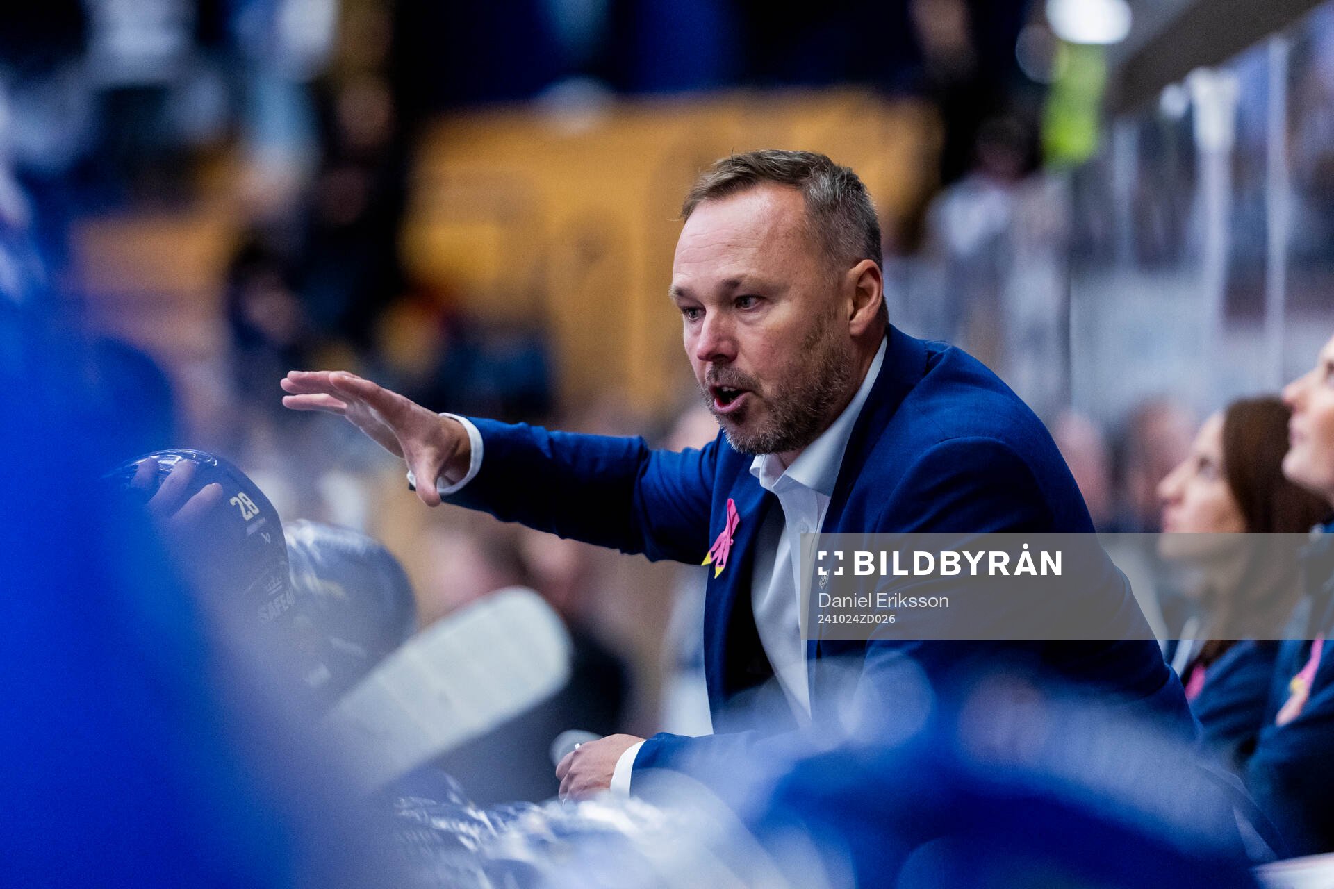 Leksands assisterande tränare Mikael Karlberg