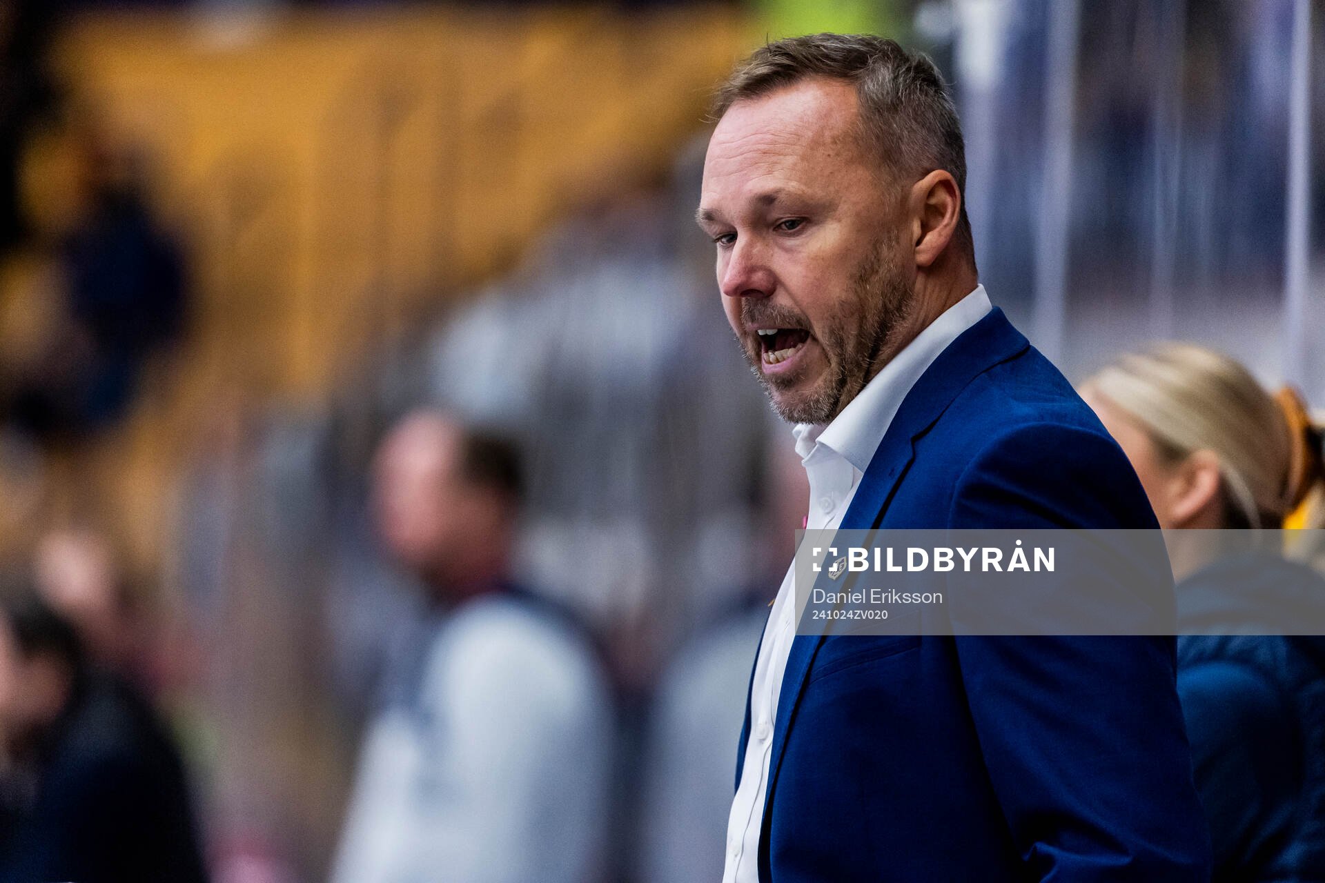 Leksands assisterande tränare Mikael Karlberg