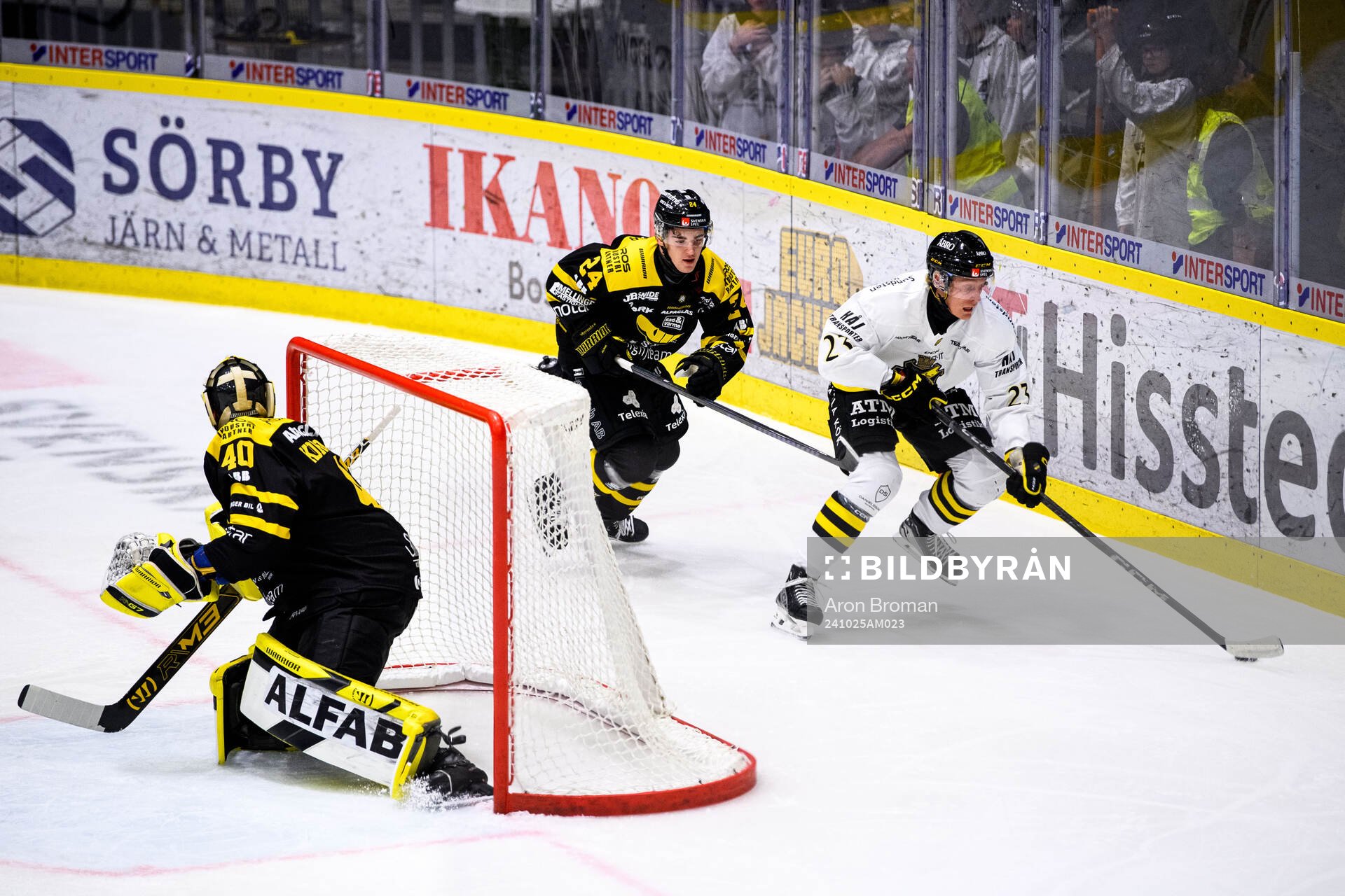 Västerås Joel Kant och AIKs Oliver Tärnström